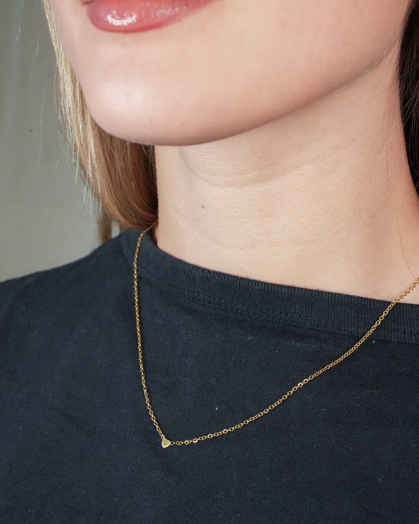 ketting met een klein hartje