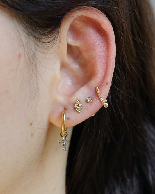 Triangle - Studs - Oorbellen - Stainless Steel