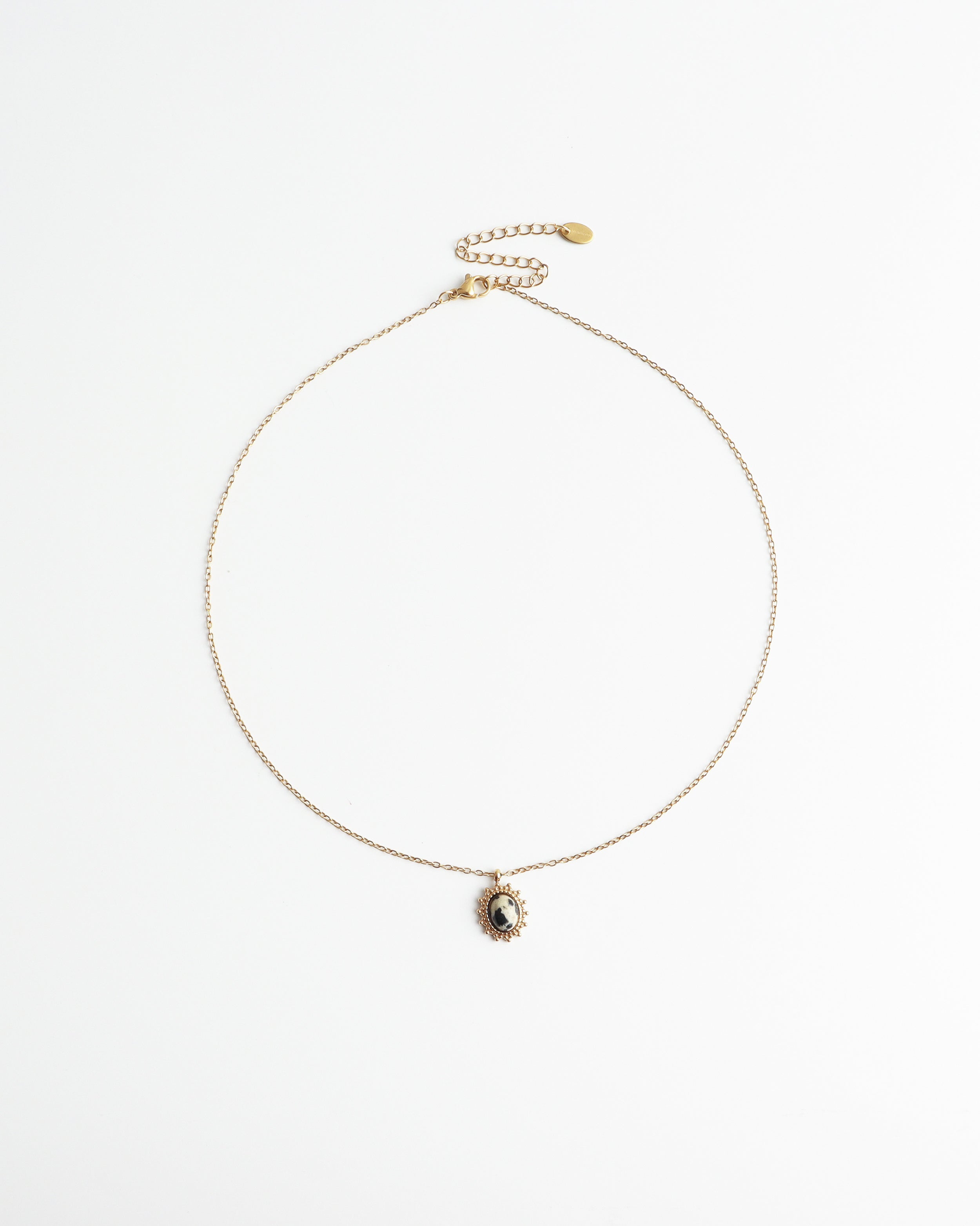 Jolie - Halskette - Naturstein - Edelstahl