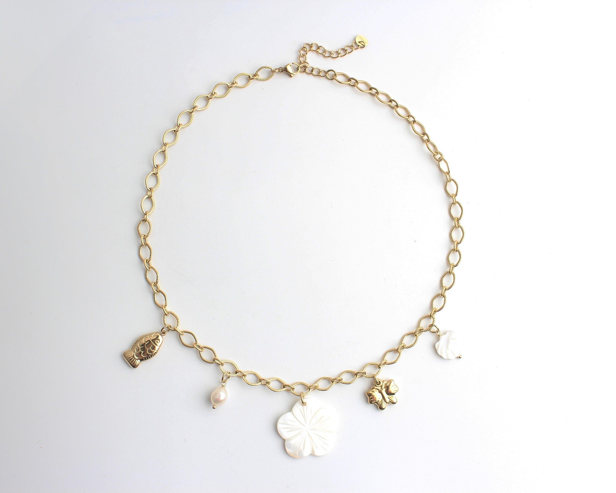 Linnea - Halskette - Edelstahl