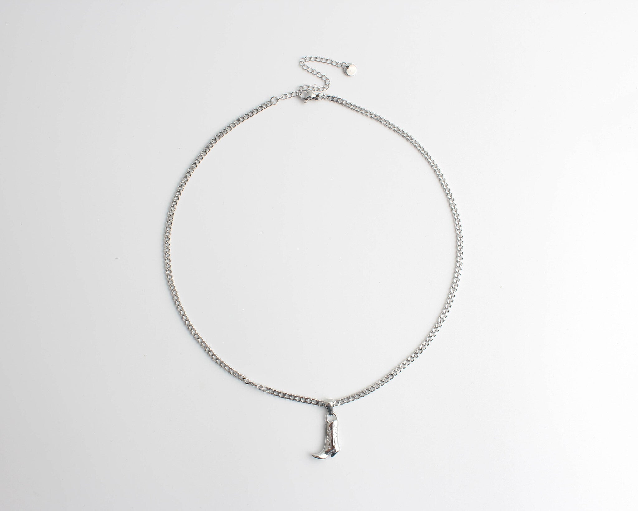 Cowboy Boots - Halskette - Edelstahl