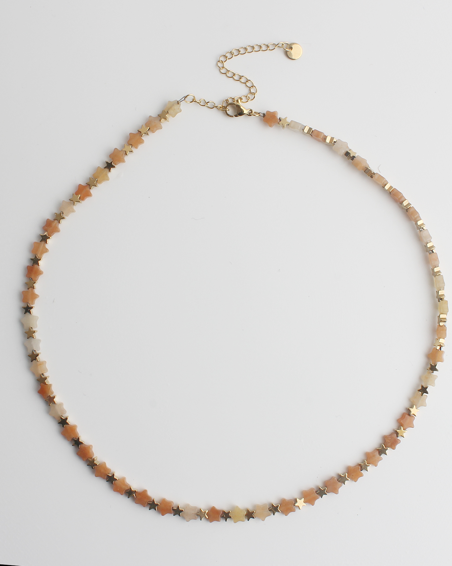 Stargazing - Halskette - Naturstein -Edelstahl