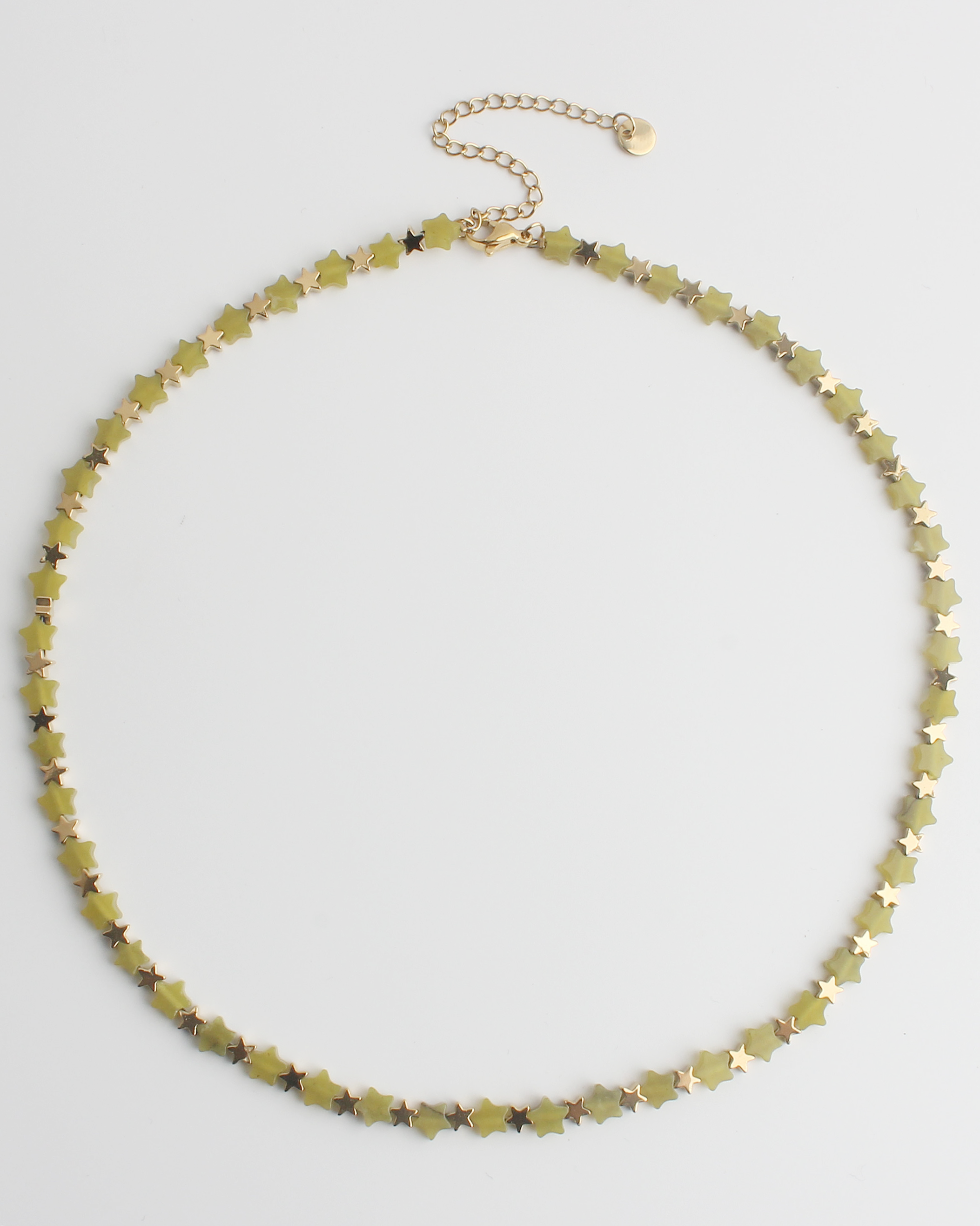 Stargazing - Halskette - Naturstein -Edelstahl