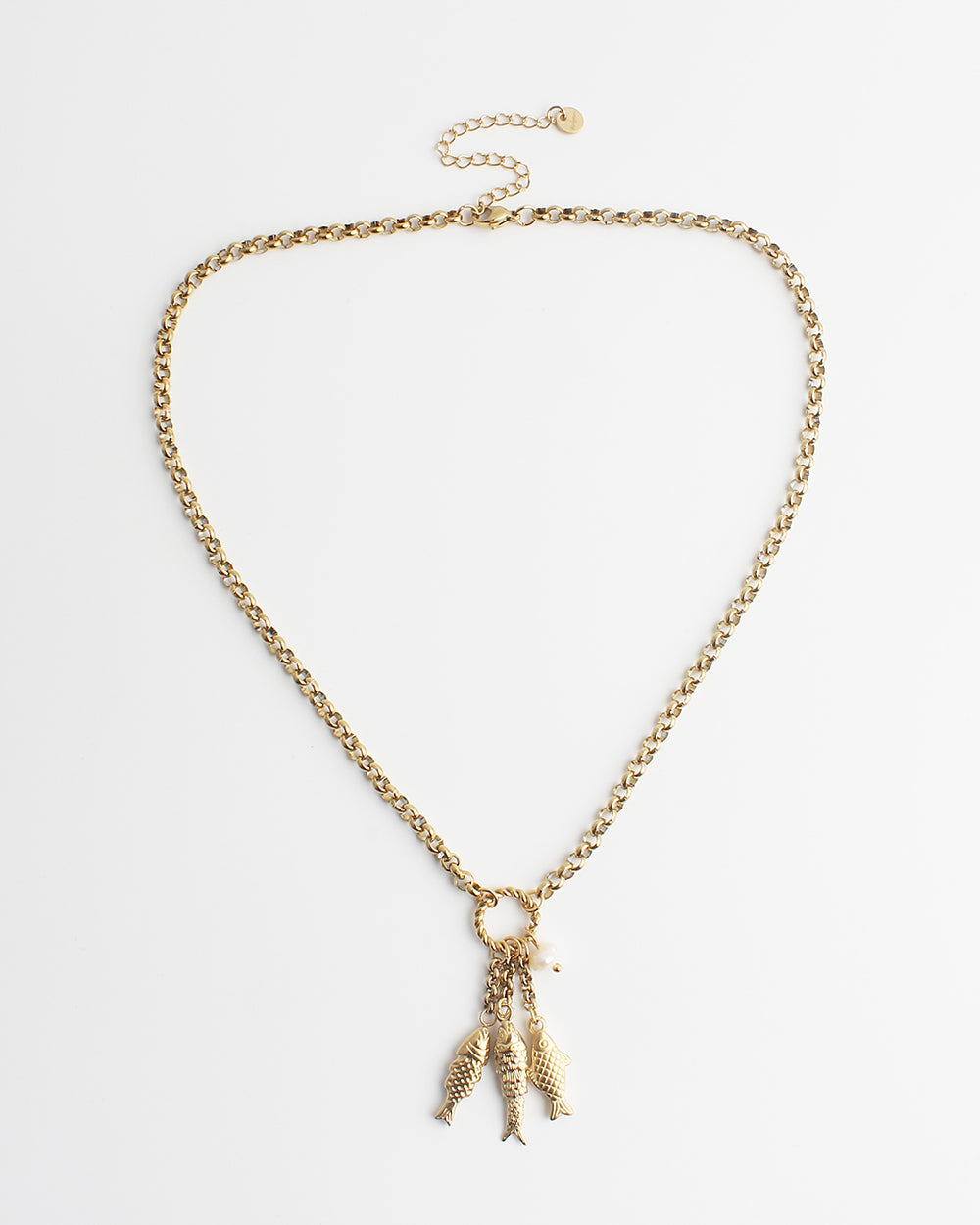 Fish - Halskette - Edelstahl