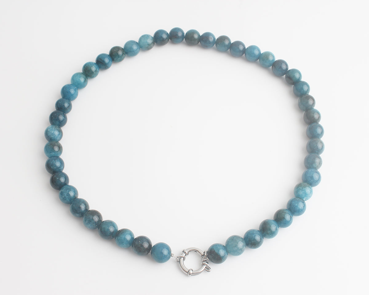 Samira - Necklace - Natural Stone -Stainless Steel