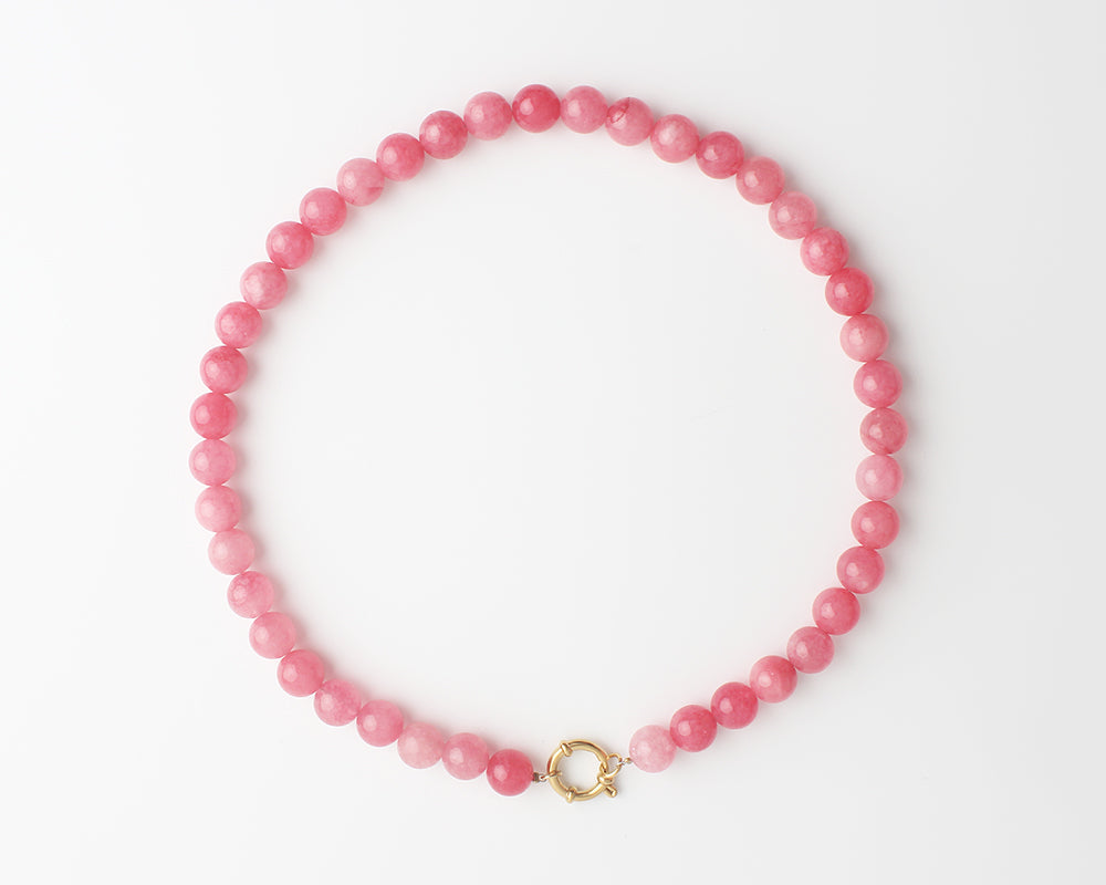 Samira - Necklace - Natural Stone -Stainless Steel