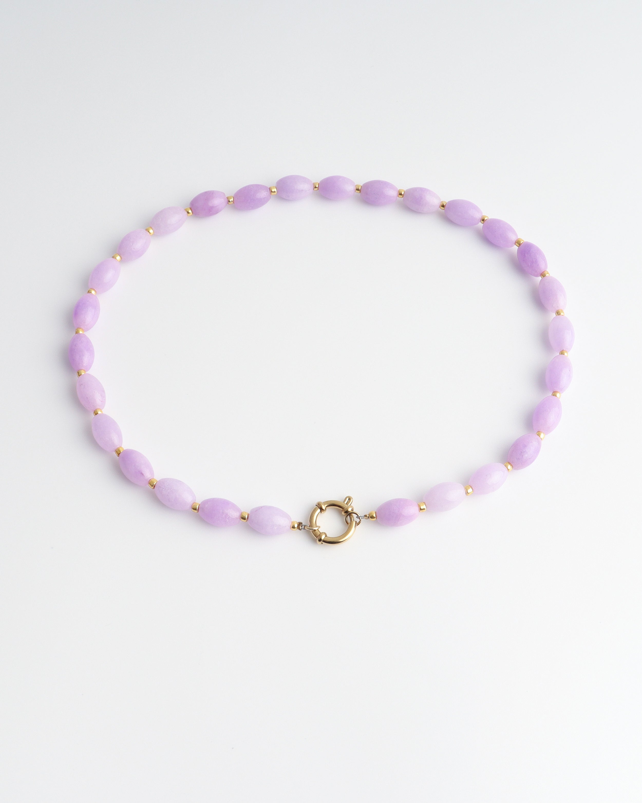 Jossy - Necklace - Natural Stone - Stainless Steel