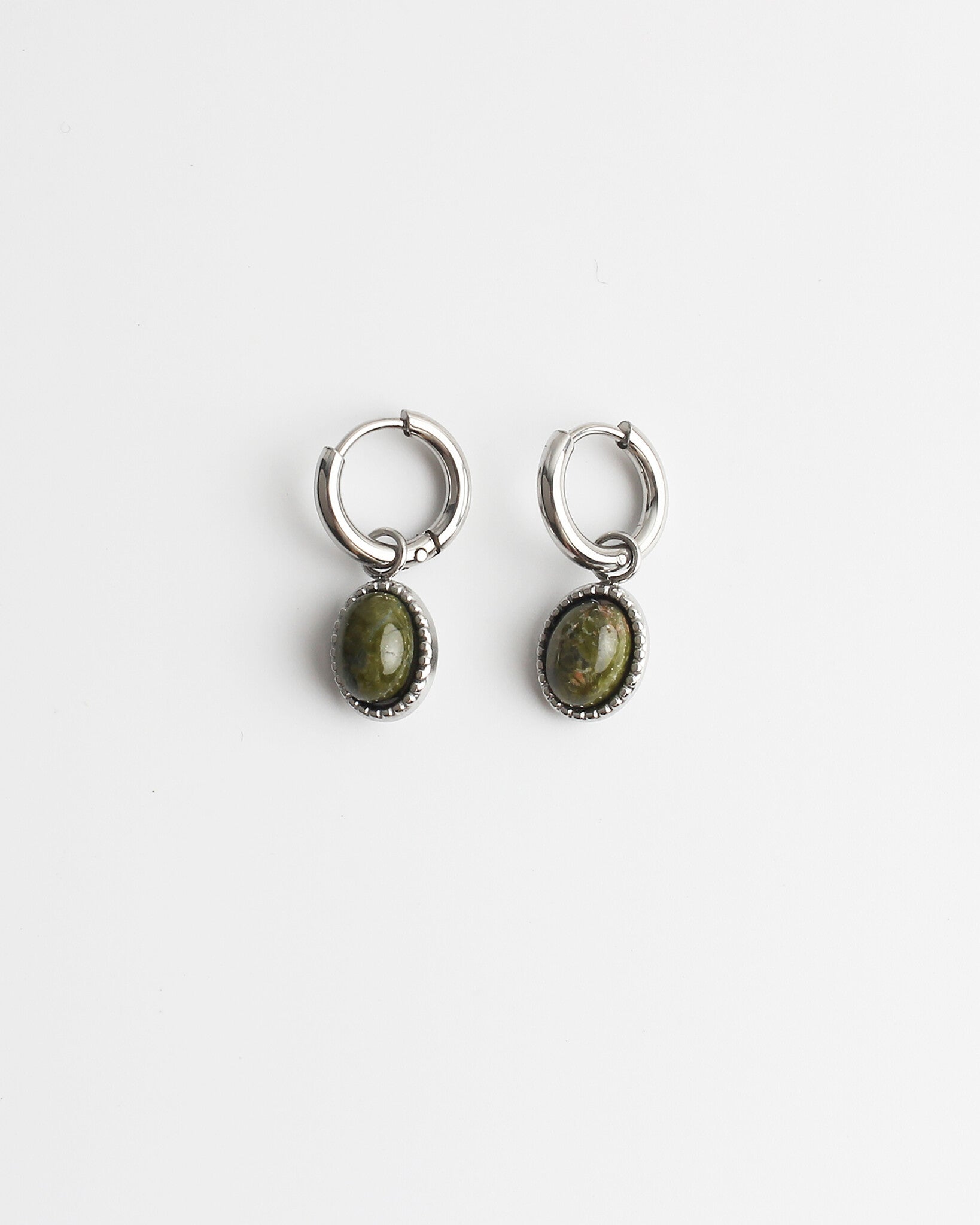 Diana - Ohrringe - Naturstein - Edelstahl