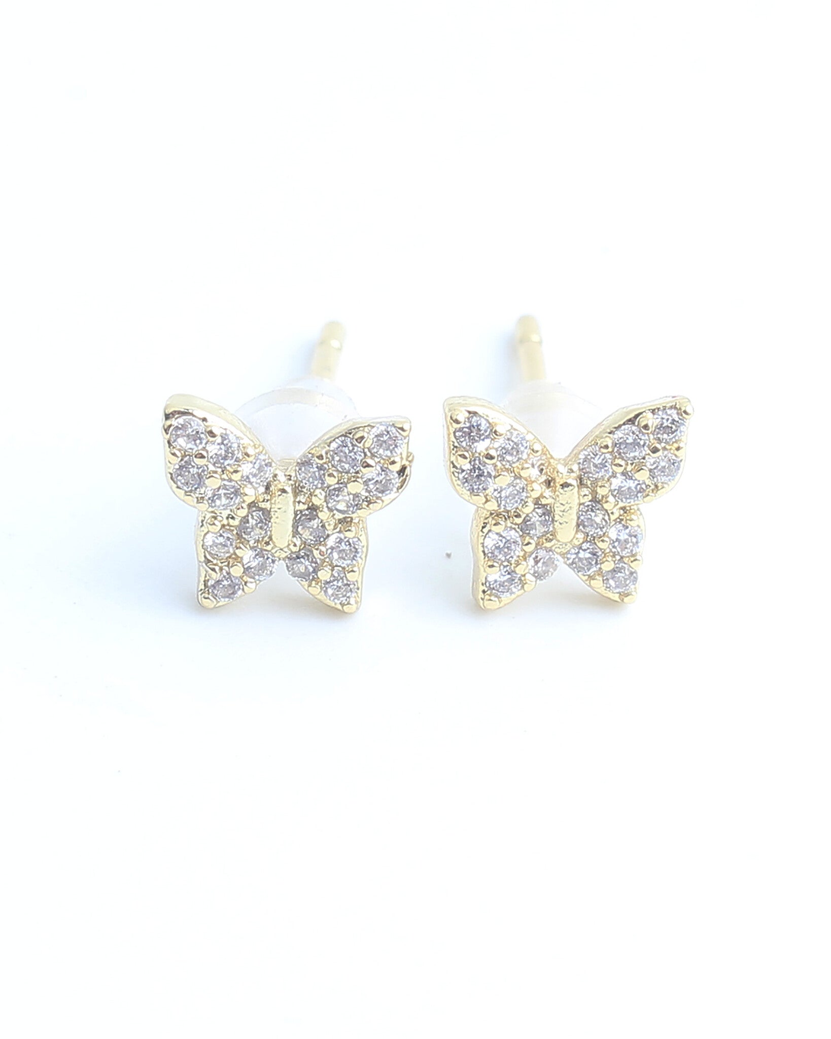 Sparkle Butterfly - Boucles d'oreilles - Acier inoxydable