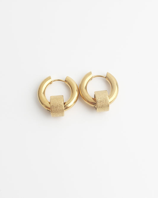 Kolla - Pendientes - Acero inoxidable