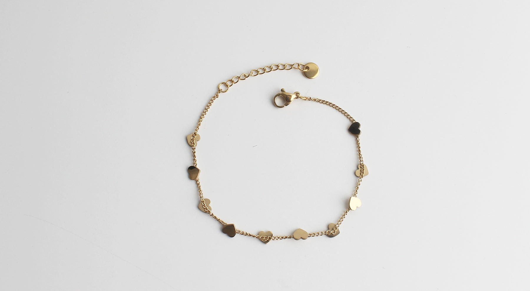 A lot of Hearts  – Armband – Edelstahl