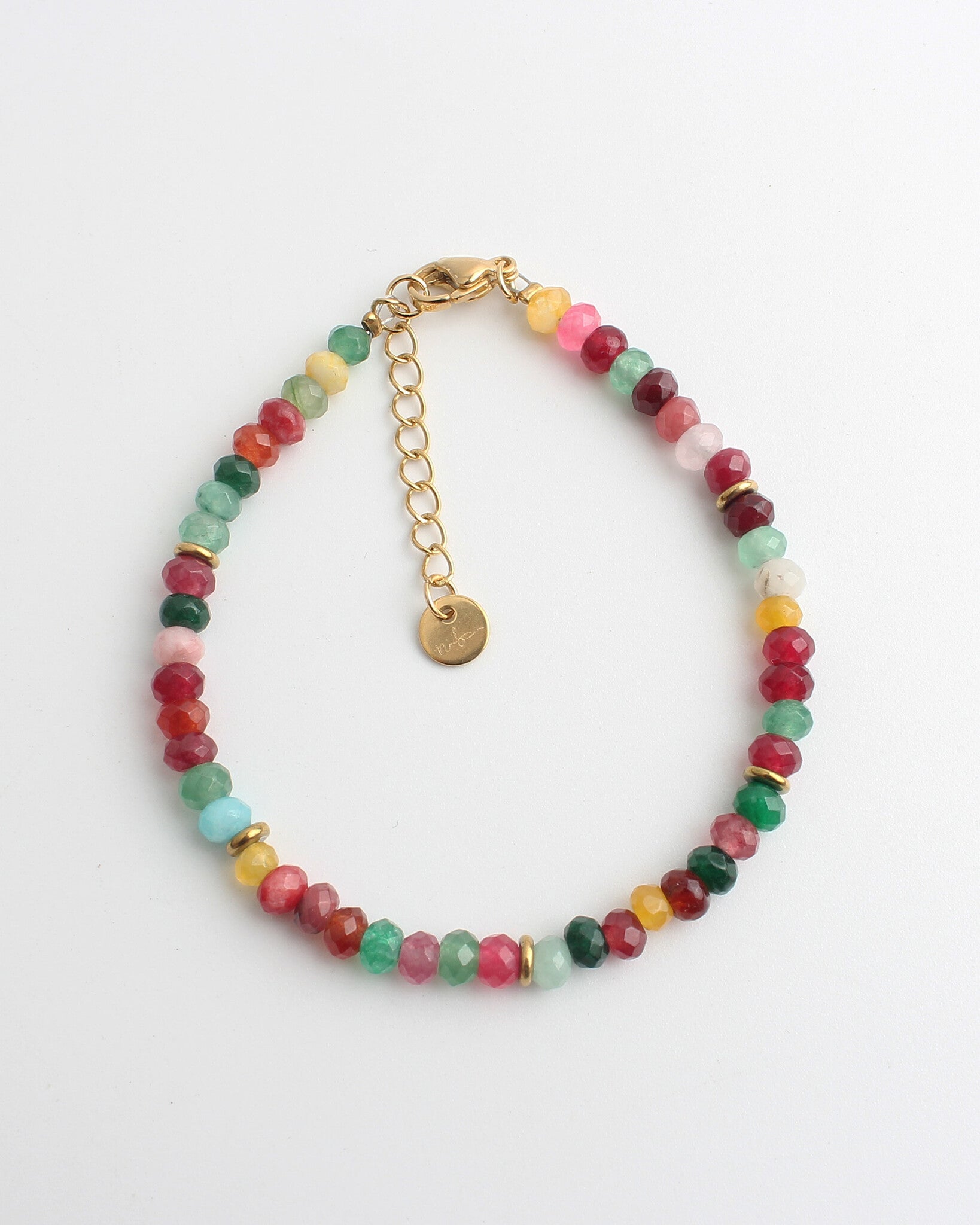 Bellal - Armband - Natuursteen - Stainless Steel