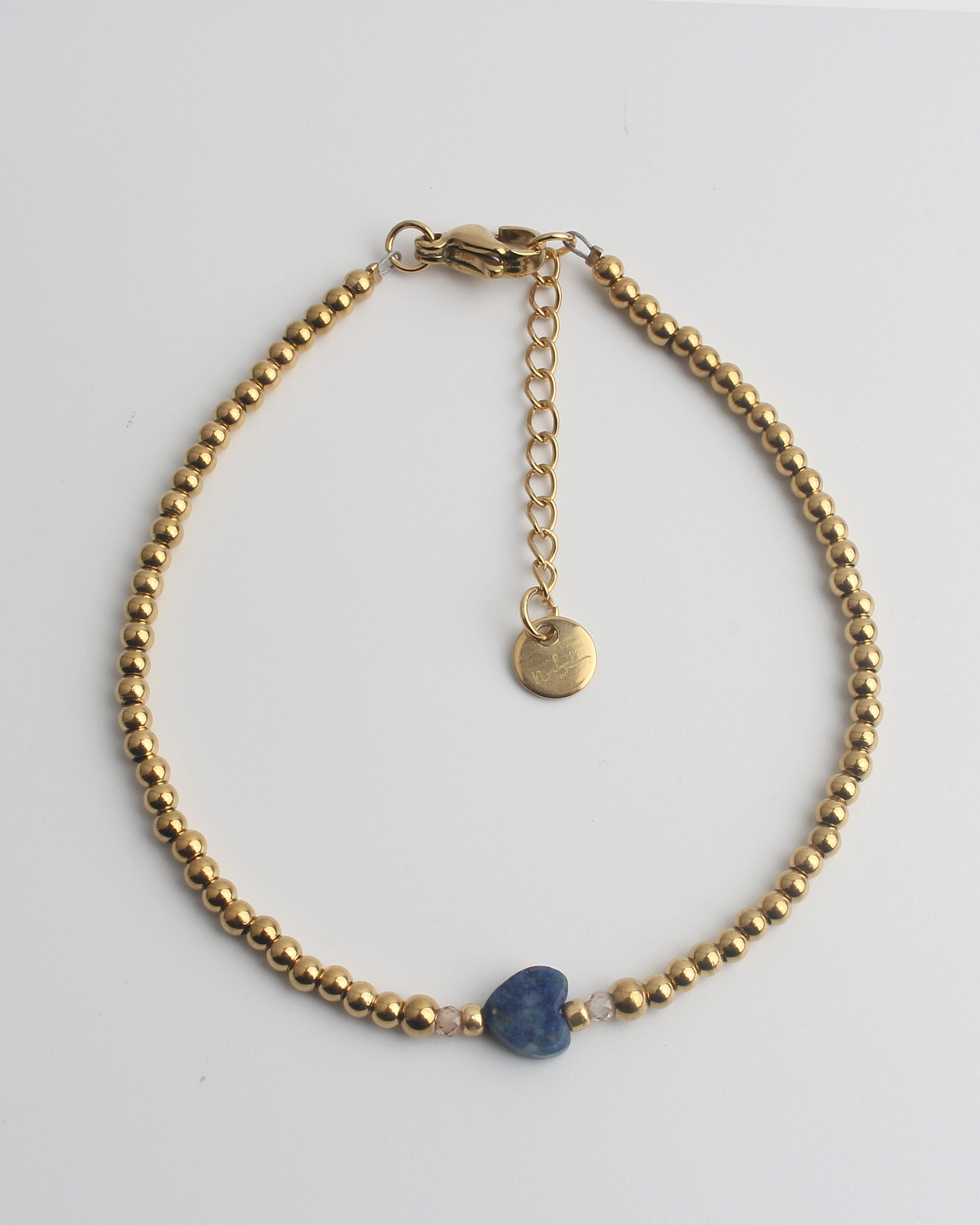 Jill - Bracelet - Pierre naturelle - Acier inoxydable