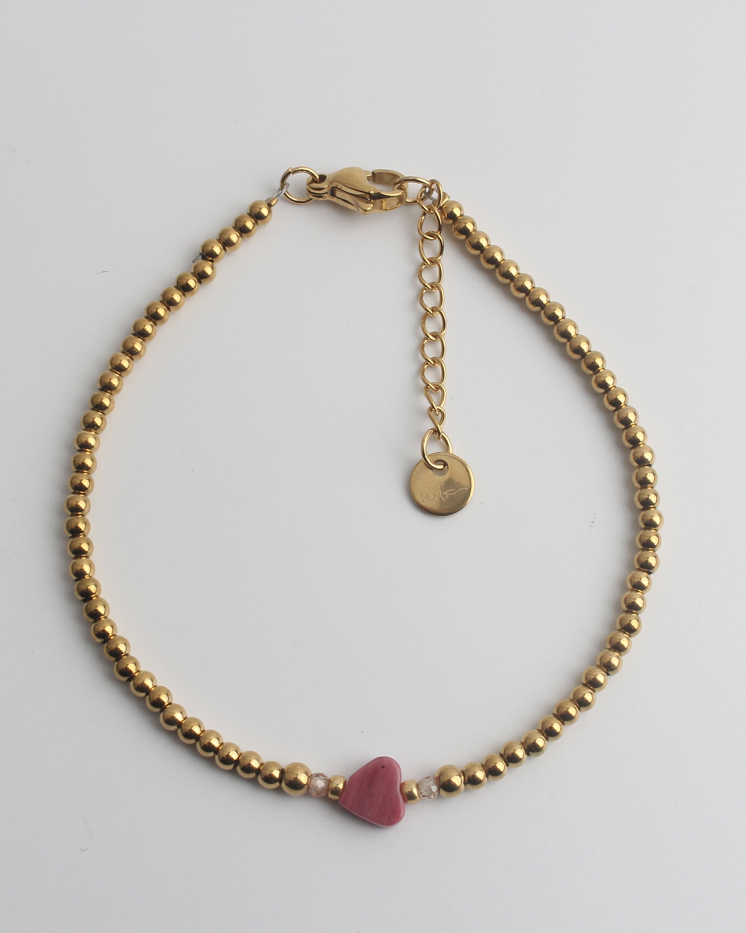 Jill - Bracelet - Pierre naturelle - Acier inoxydable