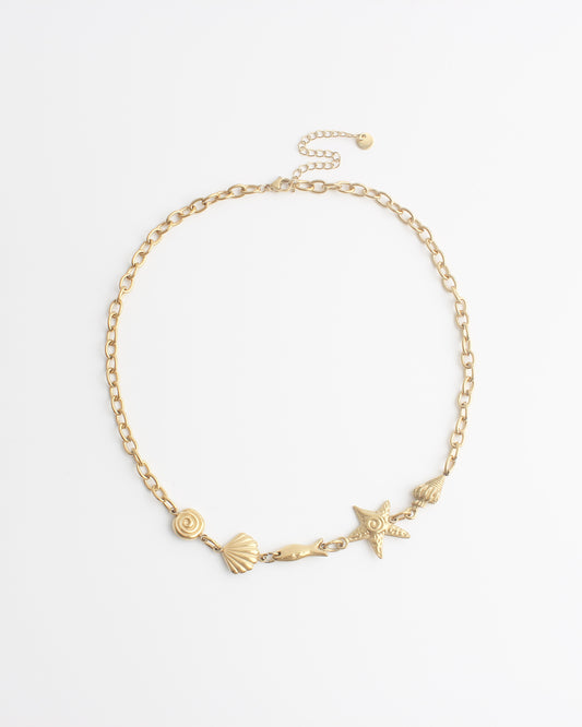 Sea - Necklace - Stainless Steel