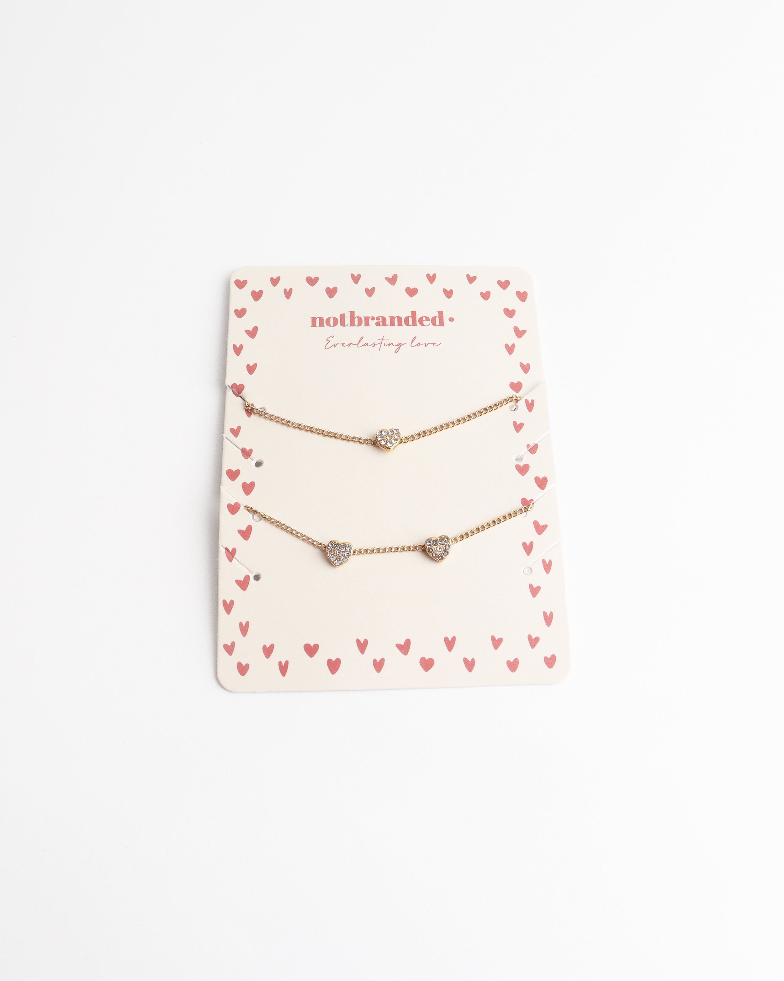 Everlasting love – Set de bracelets (2, 3 ou 4) – Acier inoxydable