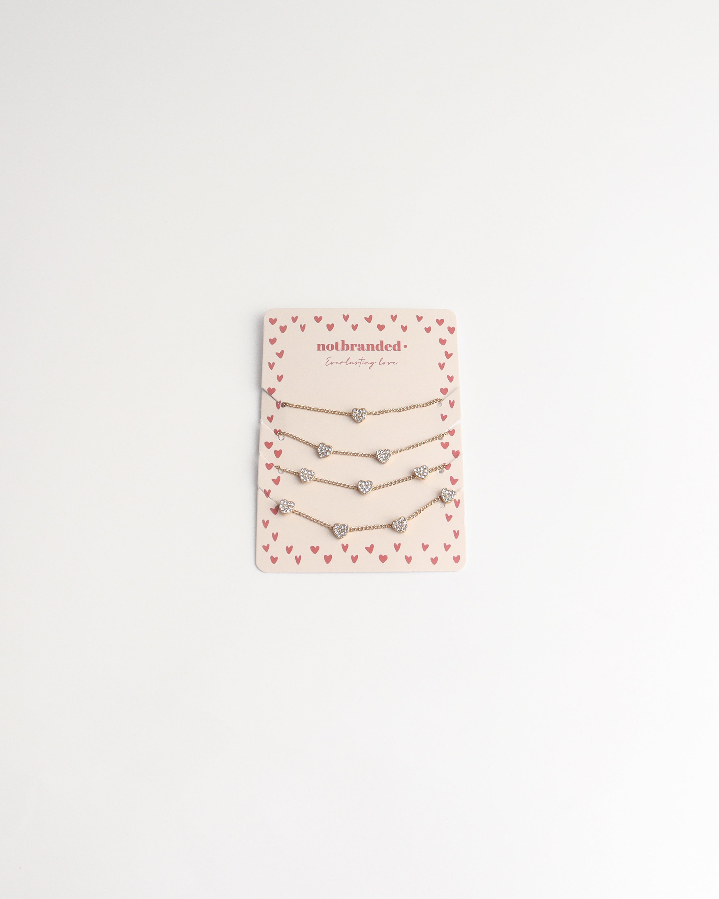 Everlasting love – Set de bracelets (2, 3 ou 4) – Acier inoxydable