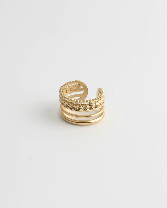 Nore - Ring - Edelstahl - verstellbar