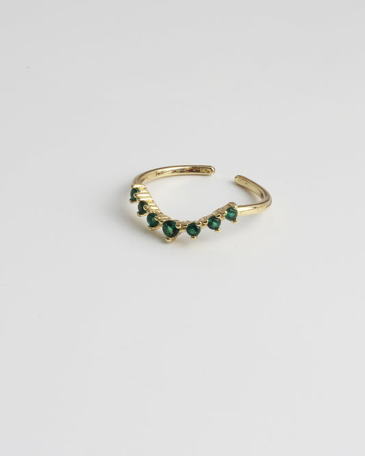 Jamie - Bague - Plaqué - Ajustable