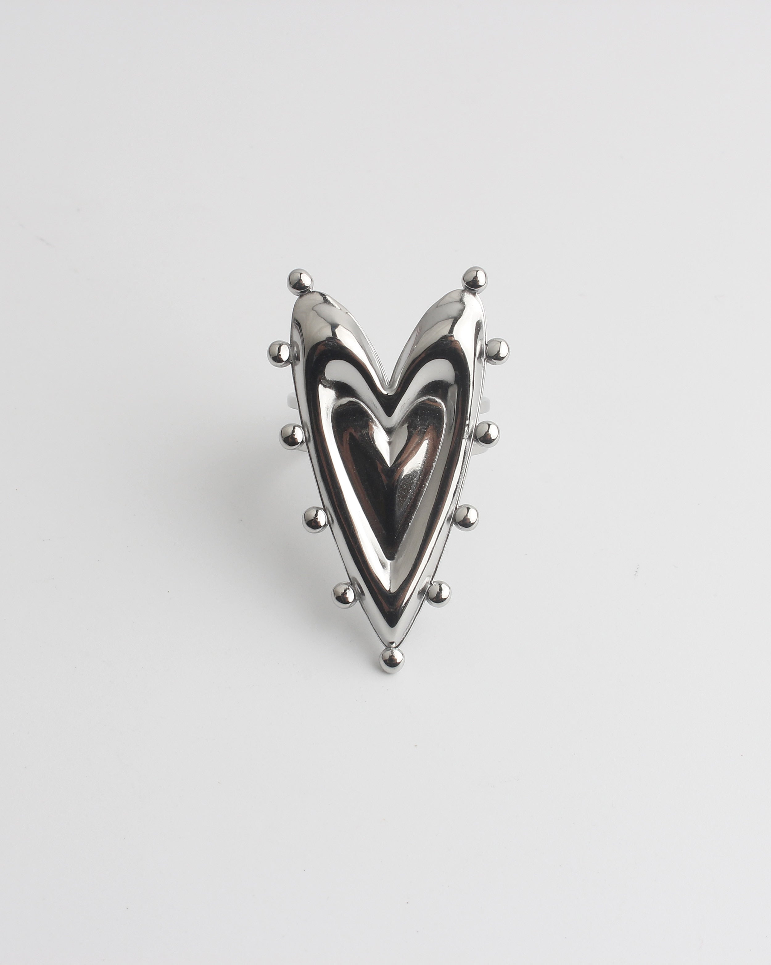 Layers of love - Ring - Stainless Steel - Verstelbaar