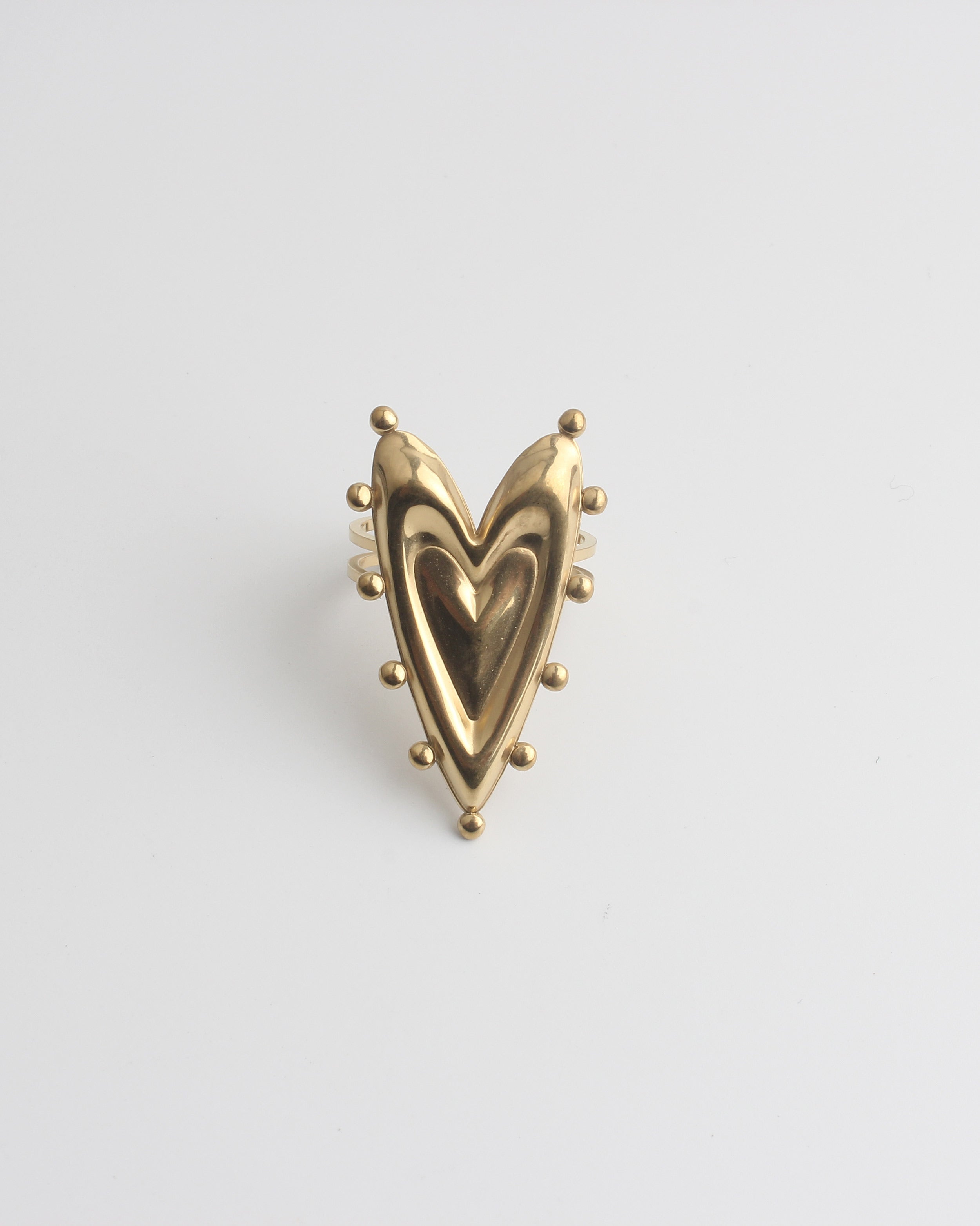 Layers of love - Ring - Stainless Steel - Verstelbaar