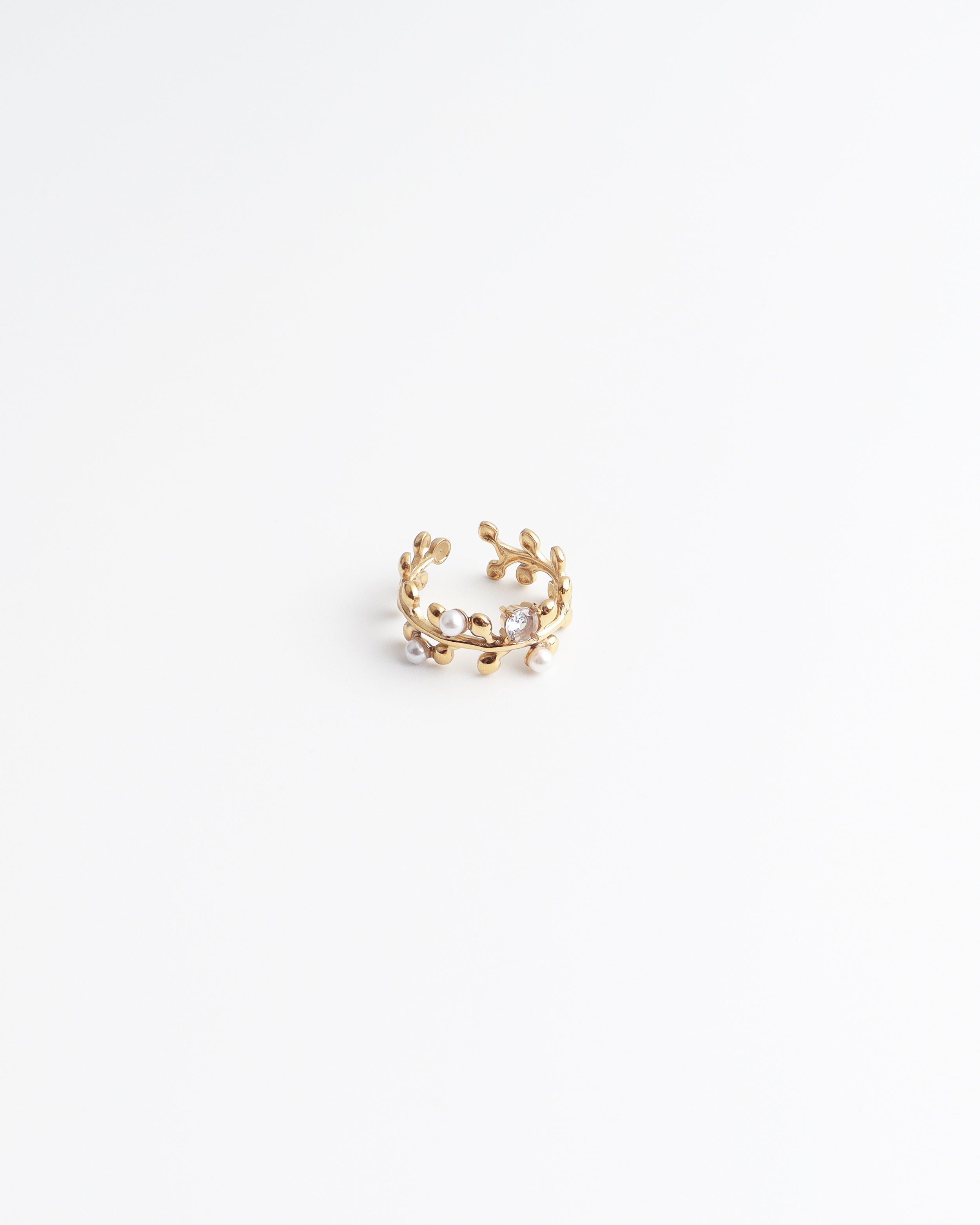 Isolde - Ring - Edelstahl - Verstellbar