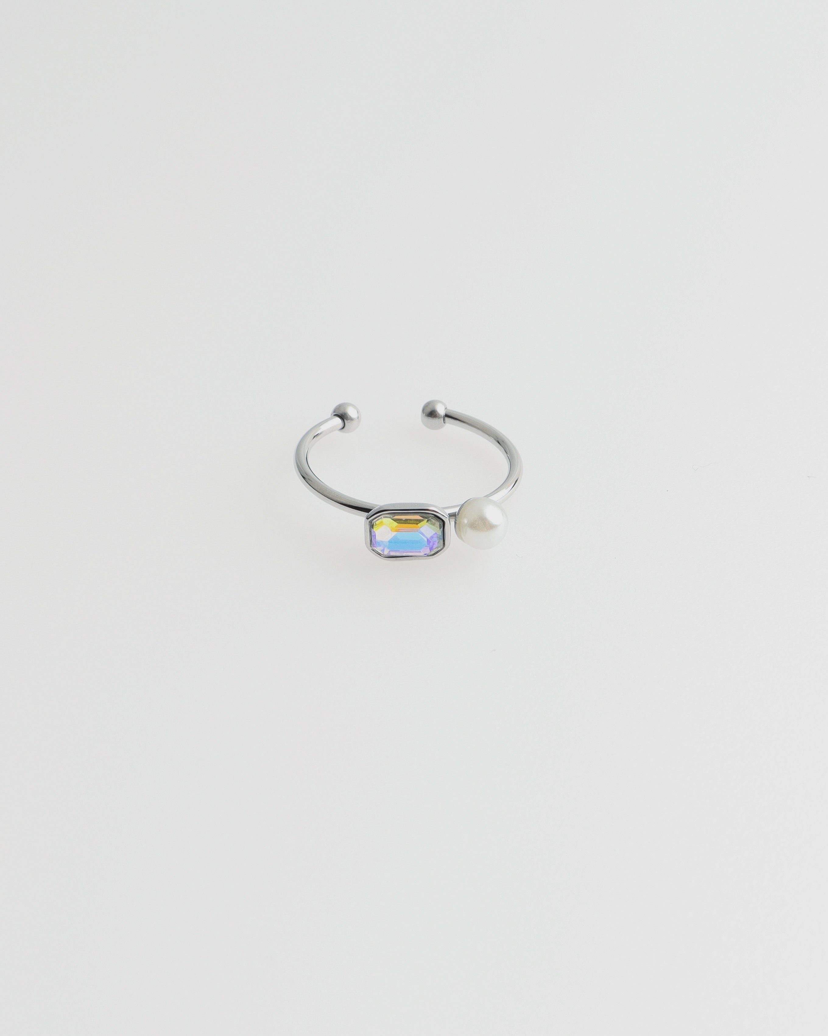 Claudette - Ring - Edelstahl - Verstellbar