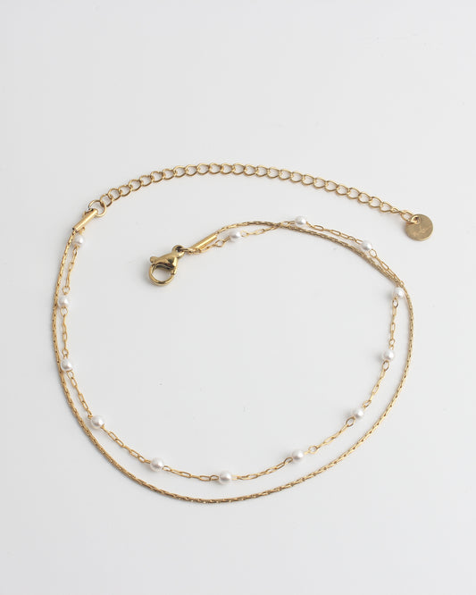 Miranda - Ankle Bracelet - Stainless Steel