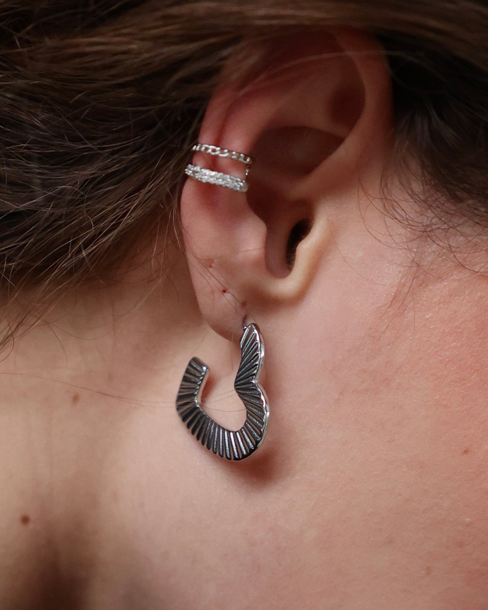 Yiva - Oorbellen - Stainless Steel