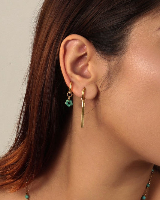 Tiny Flower - Earrings - Stainless Steel