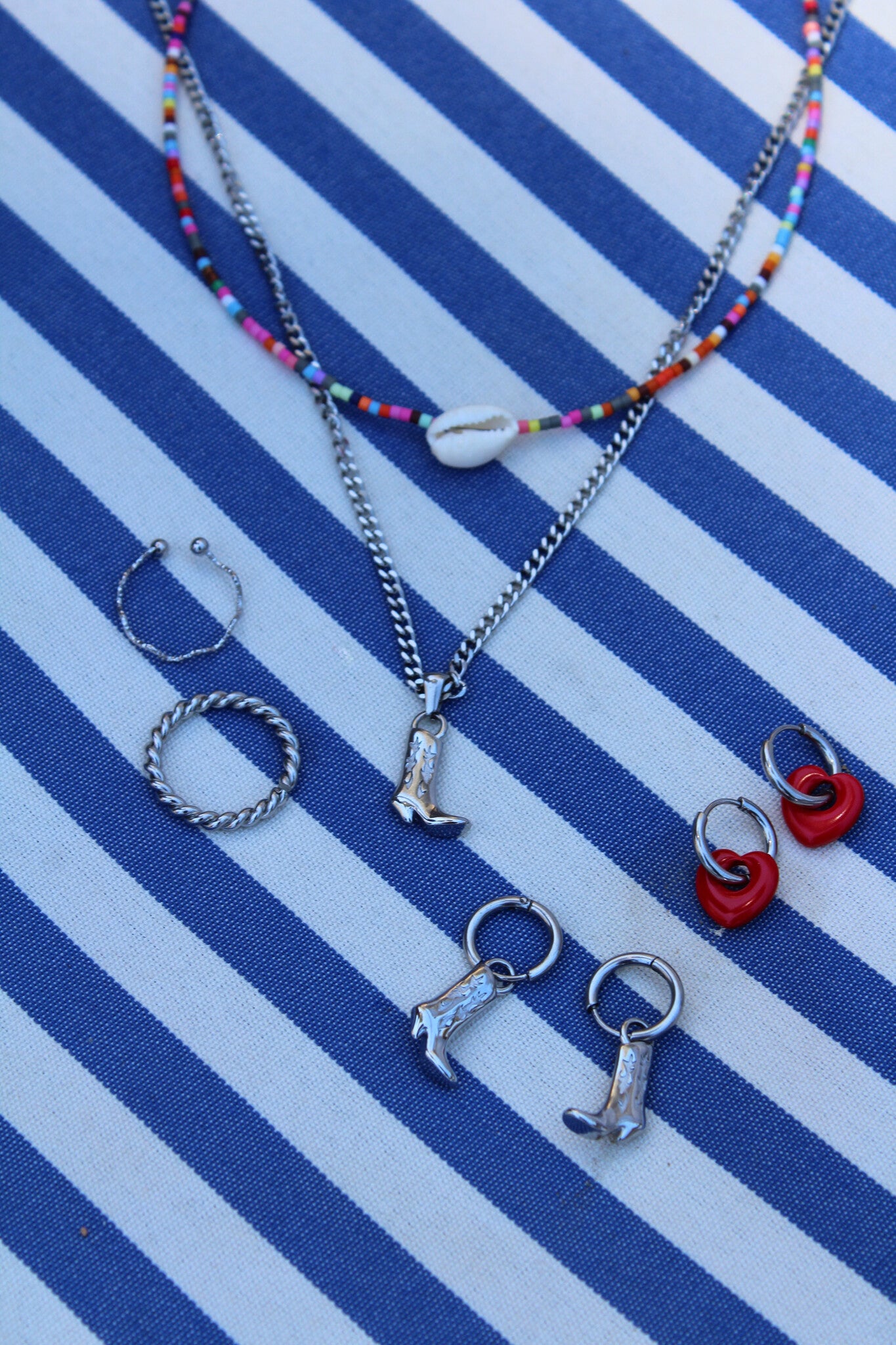 Thin Wave - Bague - Acier inoxydable - Ajustable