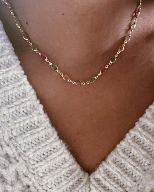 Arc-En-Ciel - Necklace - Plated