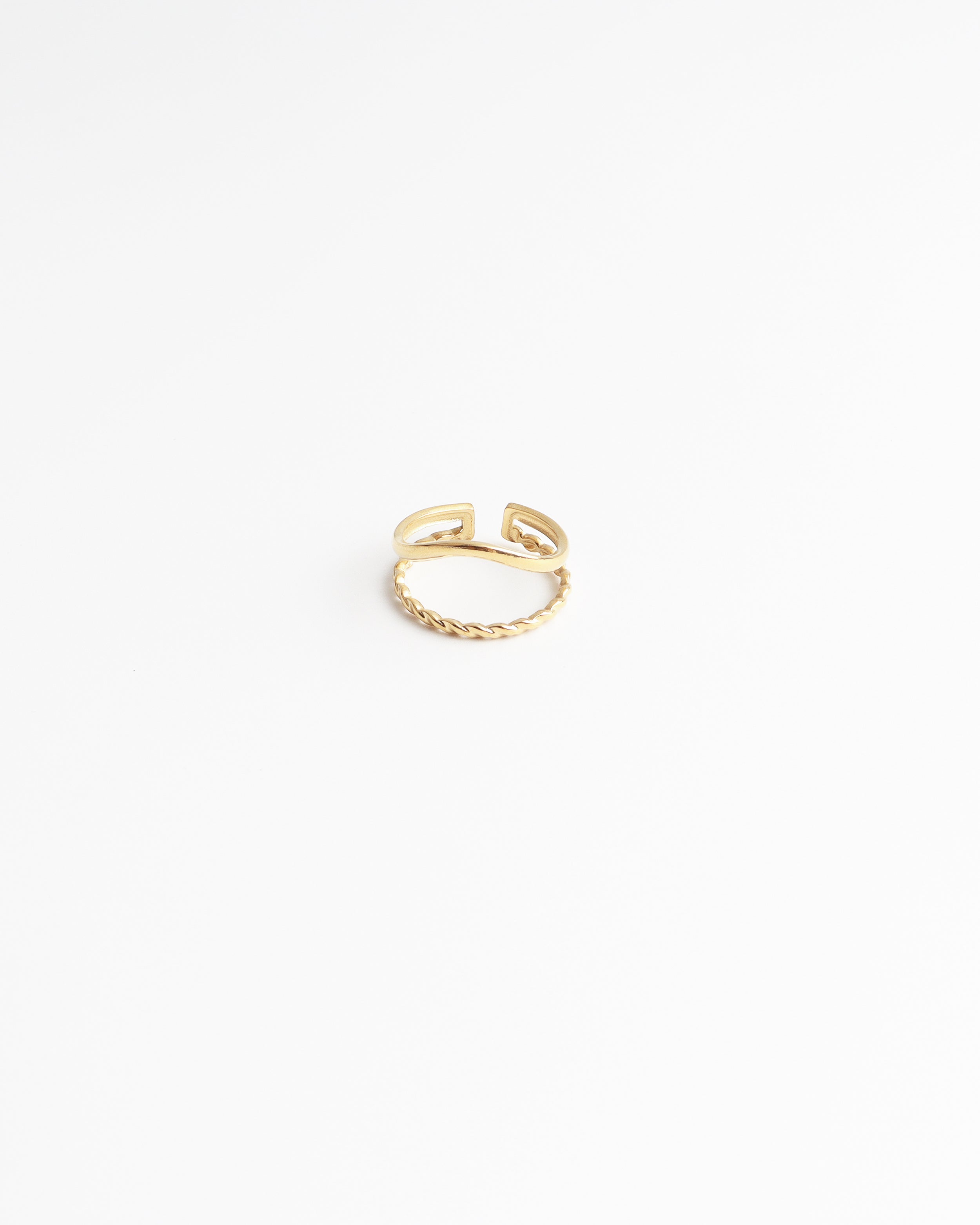 Sascha - Anillo - Acero inoxidable - Ajustable