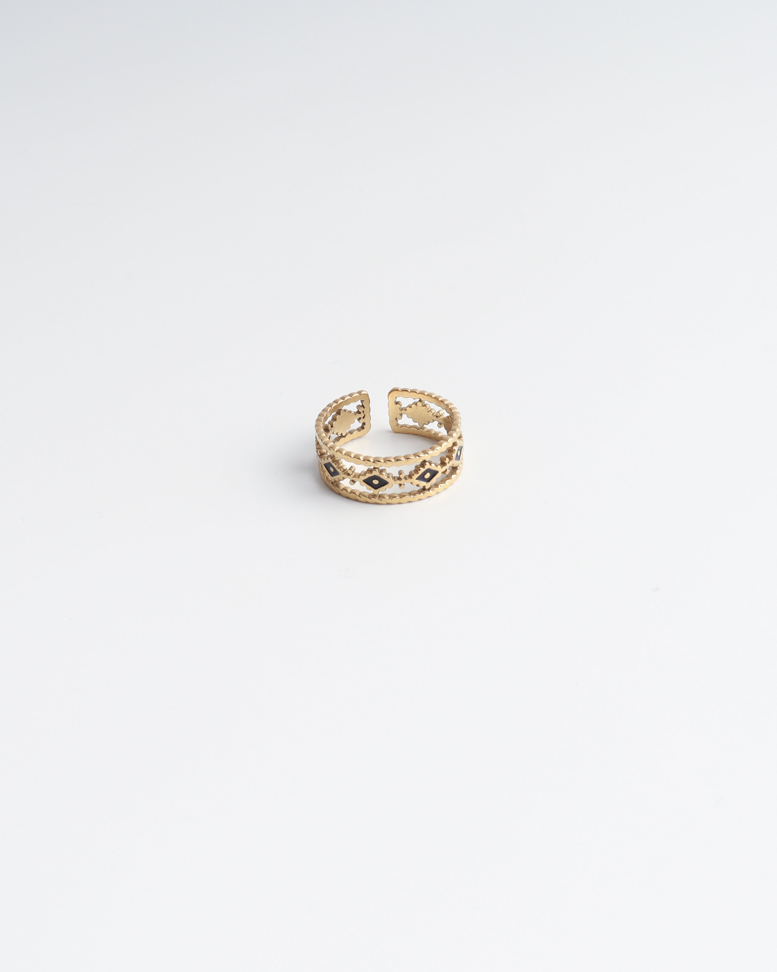 Lexy - Ring - Edelstahl - verstellbar