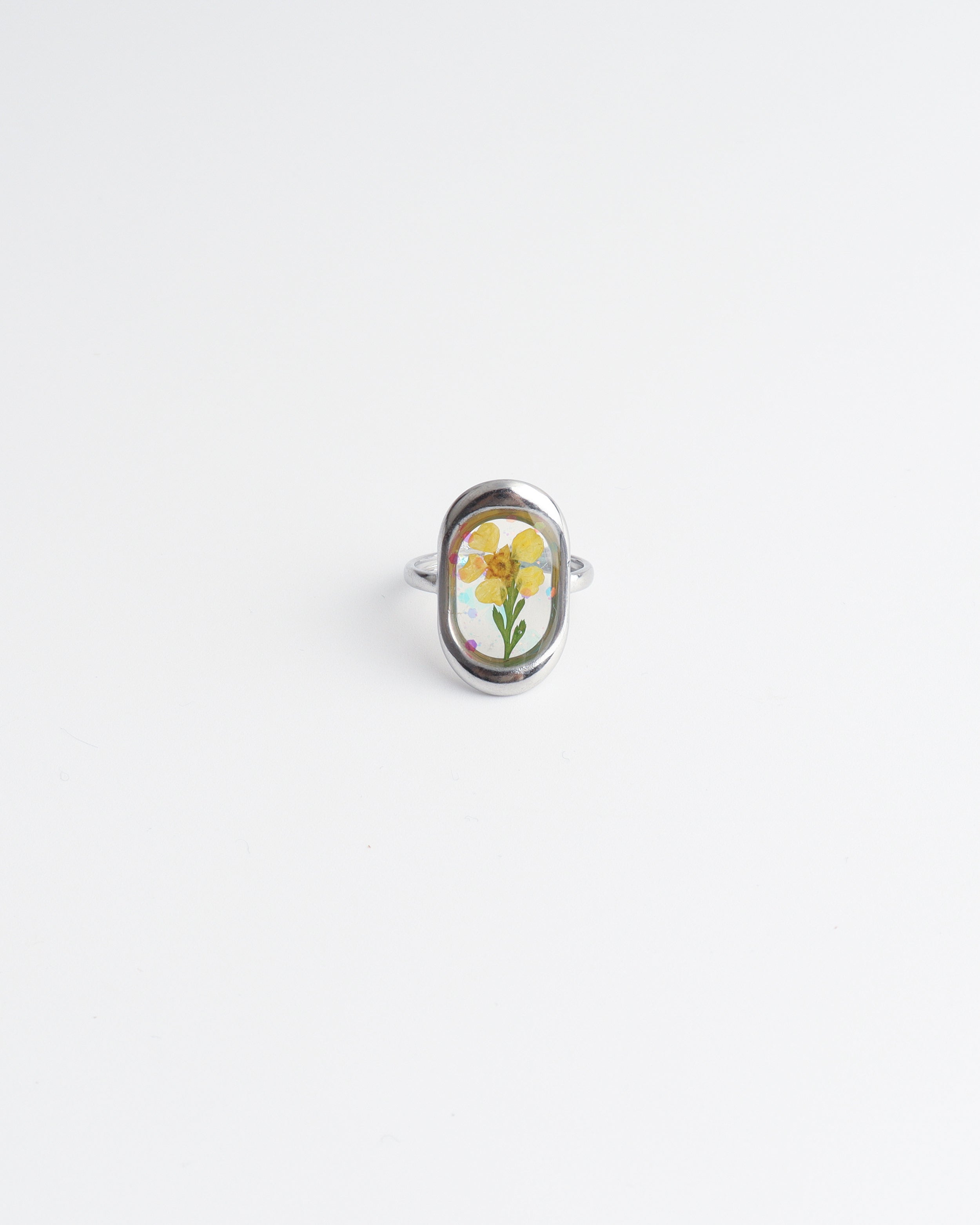 Violet - Ring - Edelstahl - einstellbar