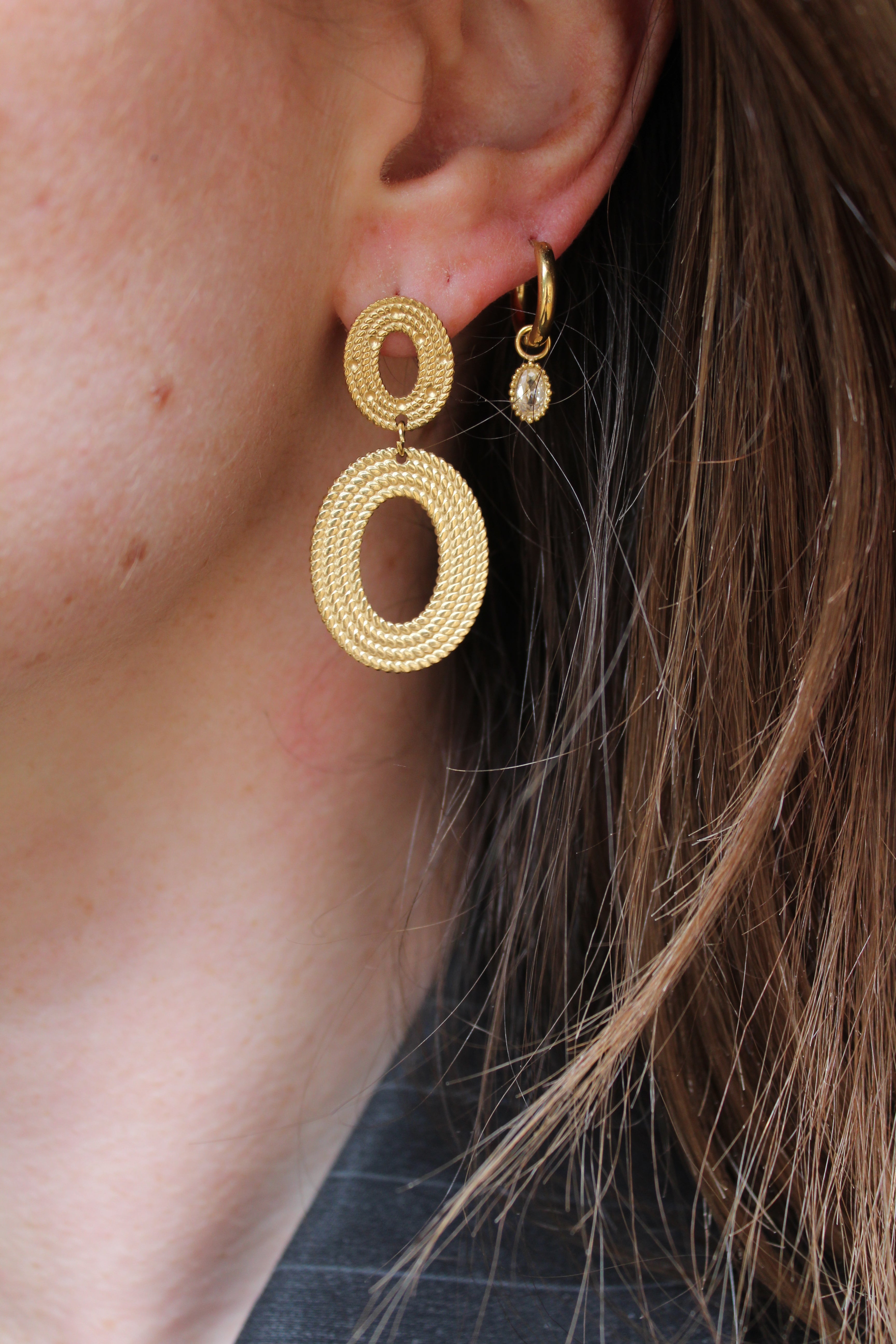 Linsey - Earrings - Stainless Steel