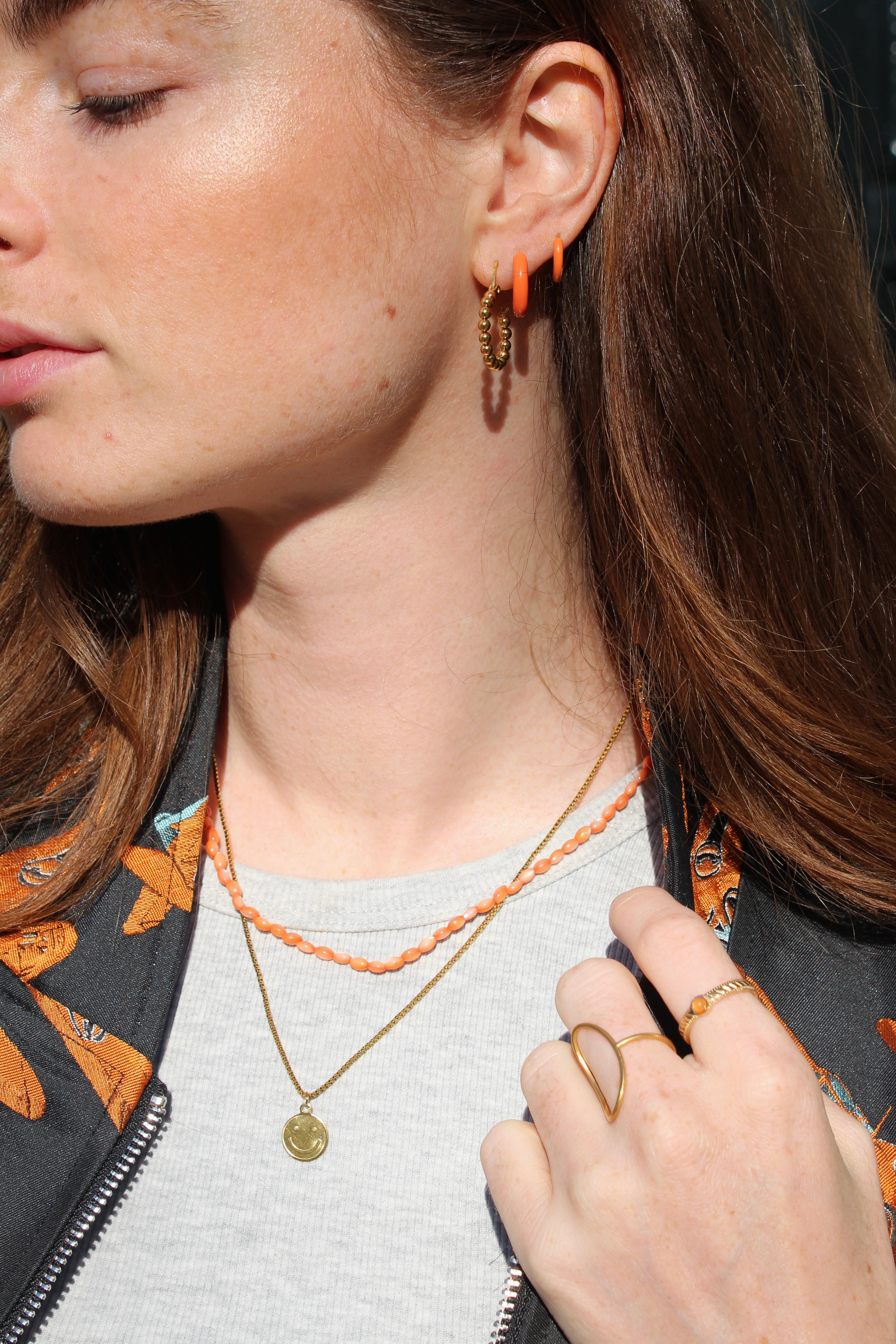 Tiny Happy Times - Orecchini - Acciaio inossidabile