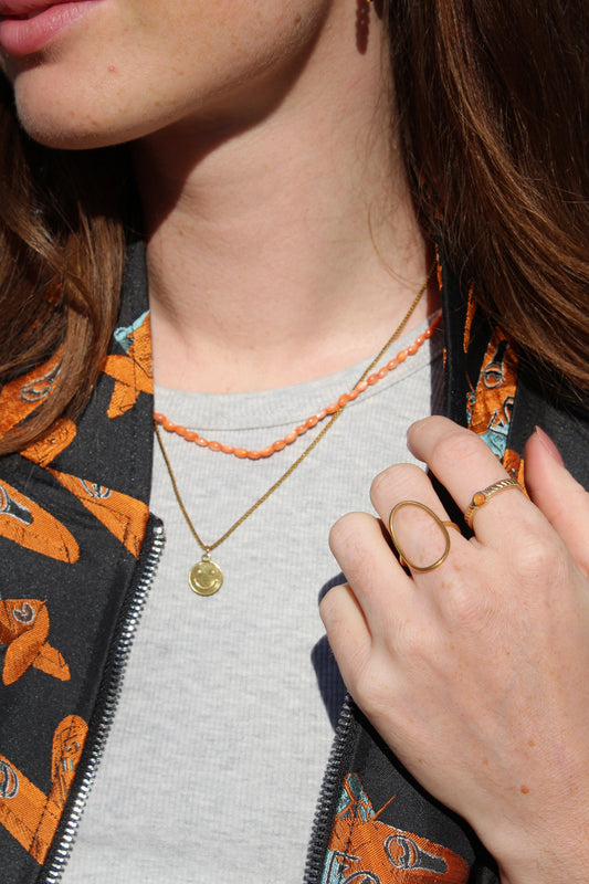 Smiles - Ketting - Stainless Steel