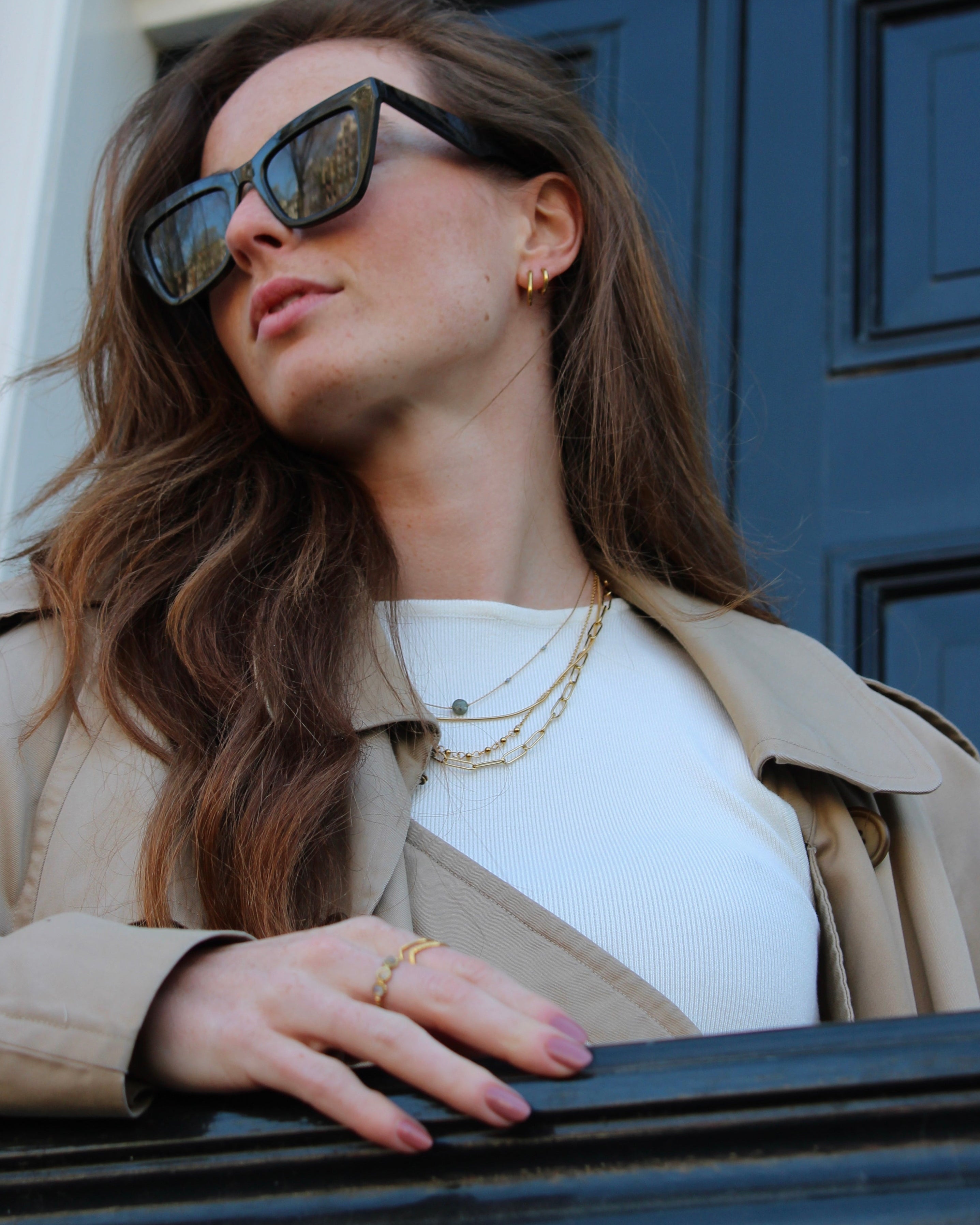 Eloise - Collier - Pierre naturelle - Acier inoxydable