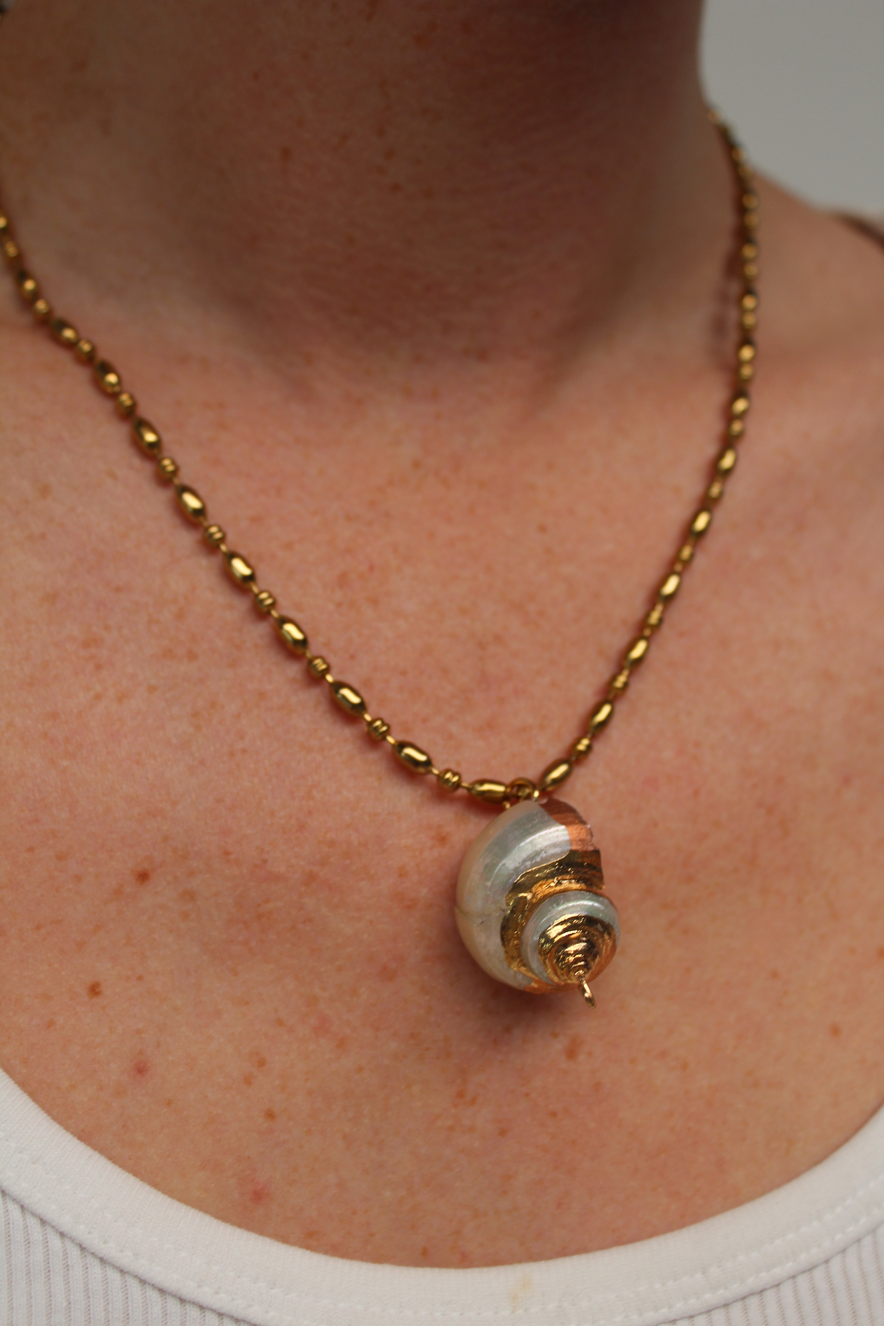Sea Shell  - Collana - Acciaio inossidabile