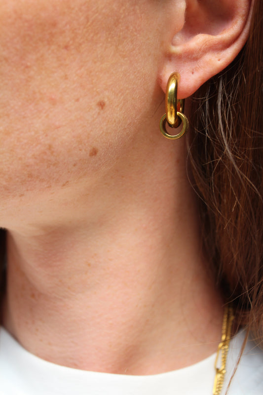 Kolla - Pendientes - Acero inoxidable