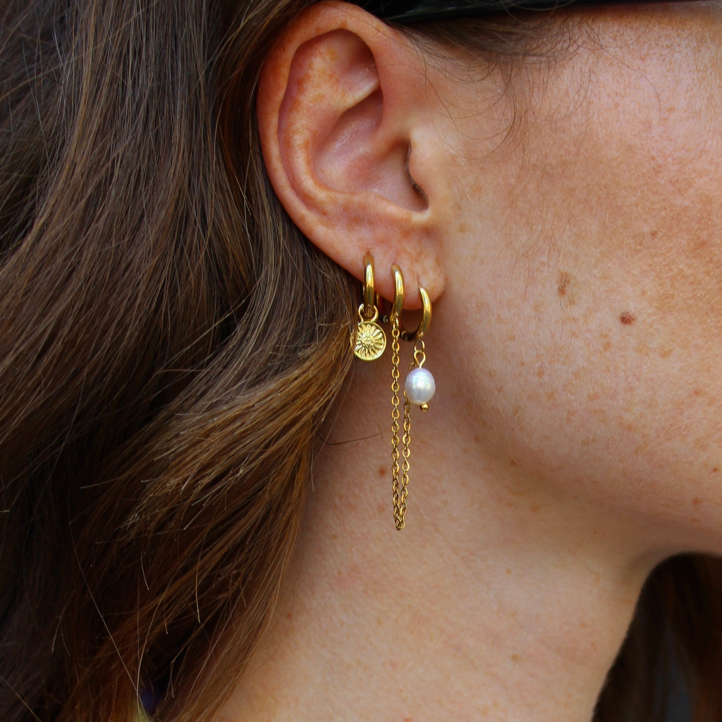 Le Tournesol - Ohrringe - Edelstahl