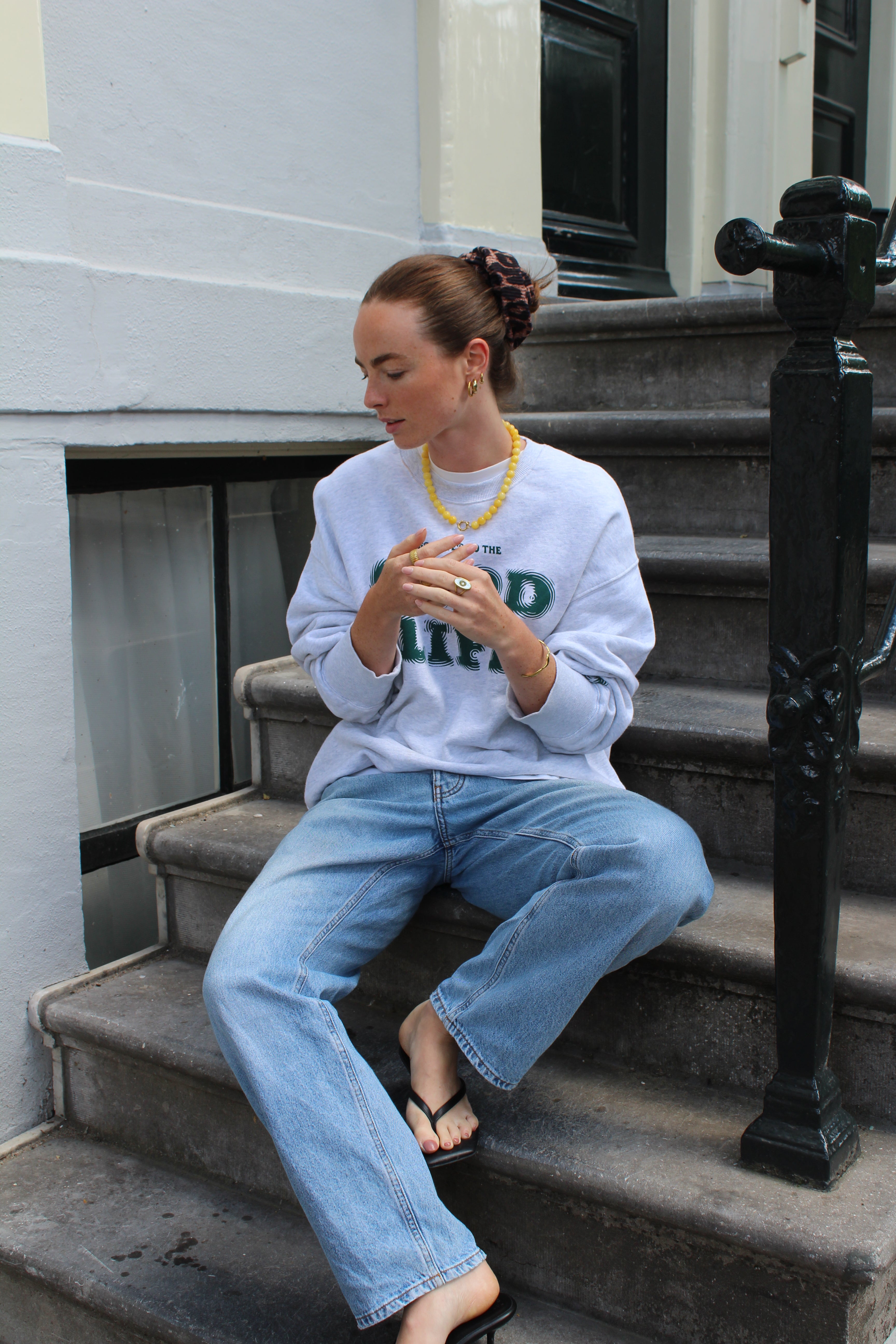 Samira - Necklace - Natural Stone -Stainless Steel