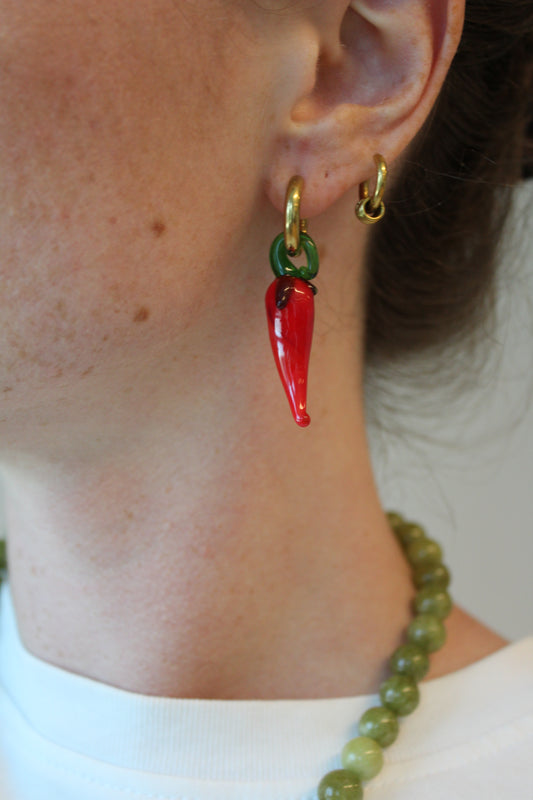 Chili - Ohrringe - Edelstahl