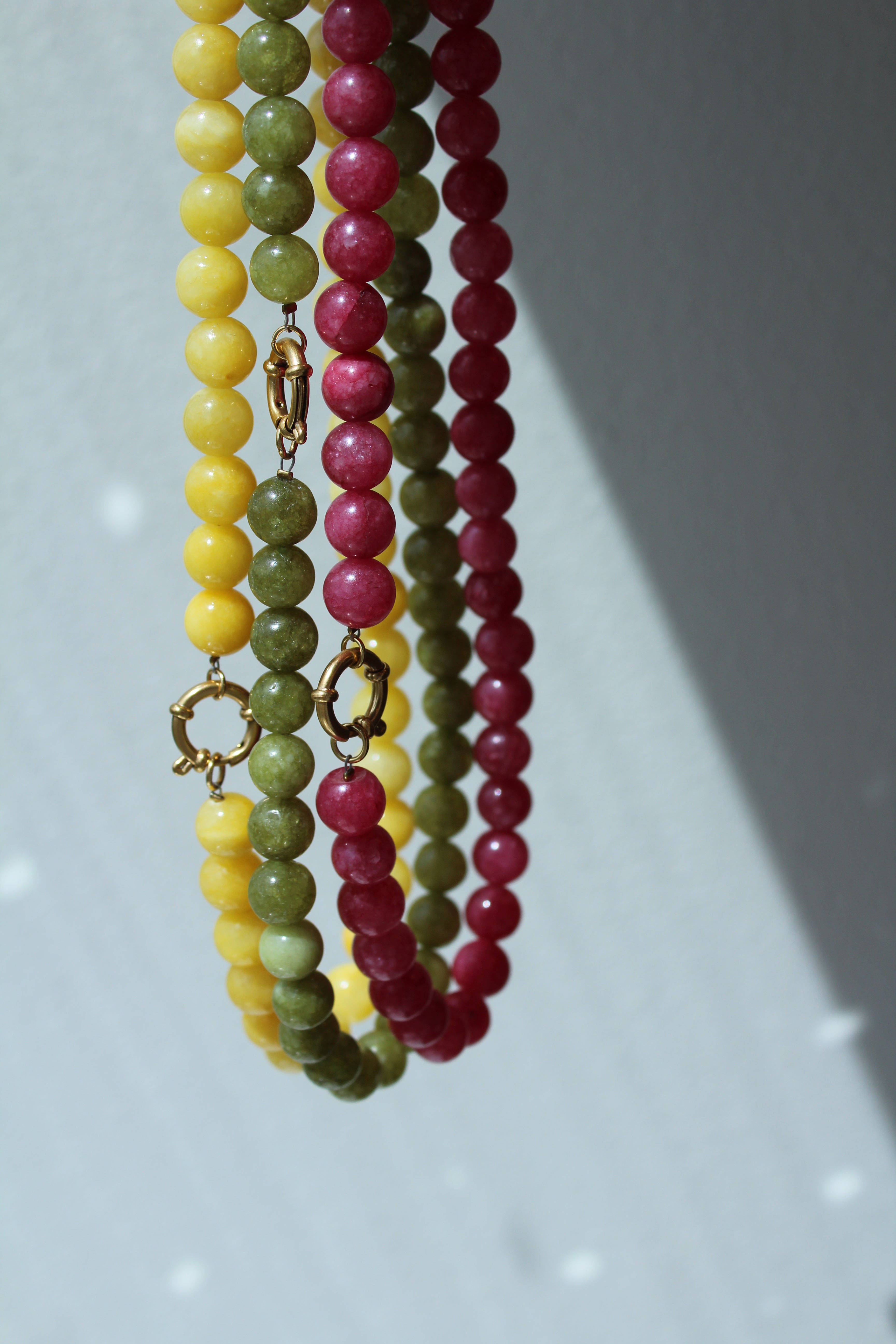 Samira - Necklace - Natural Stone -Stainless Steel