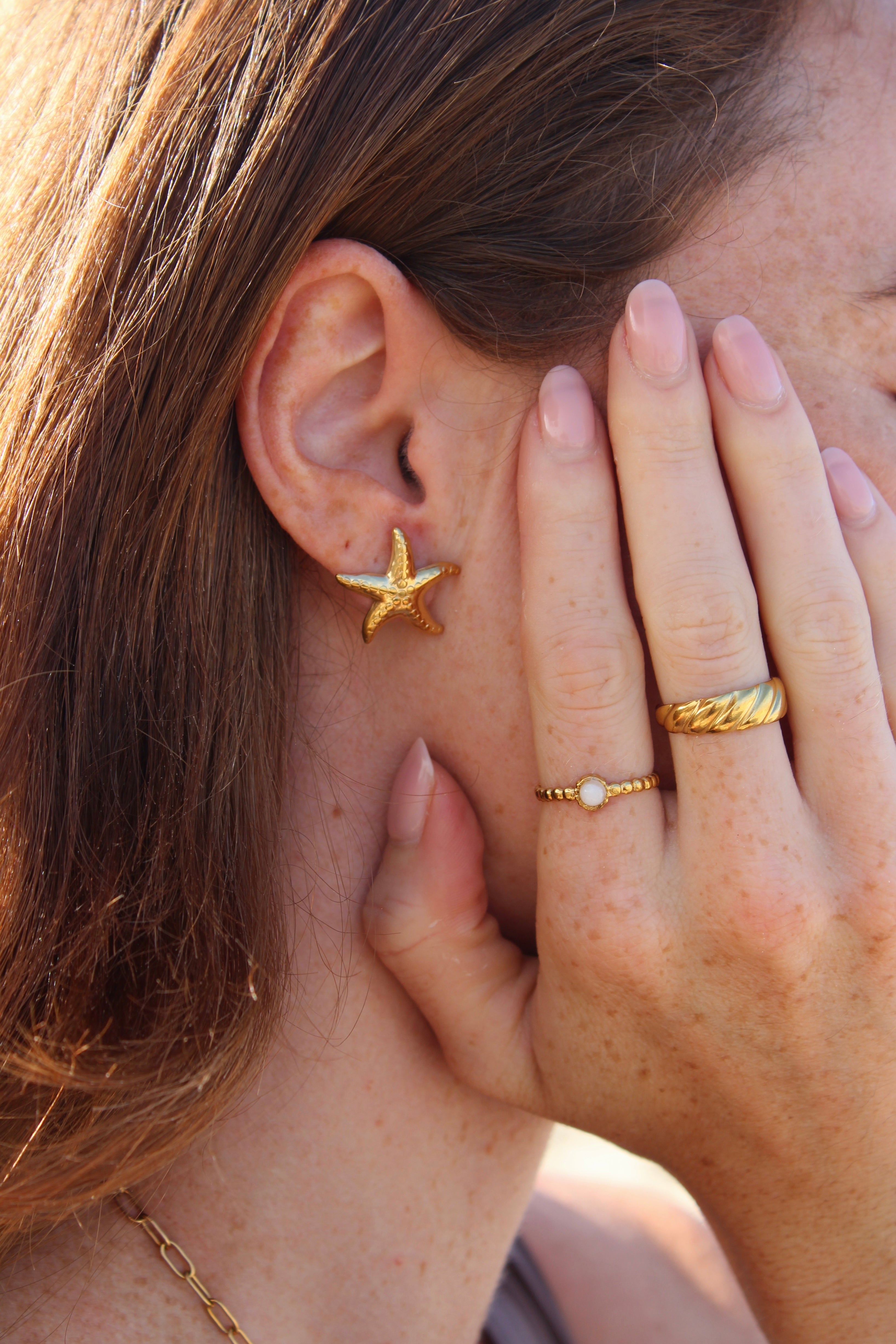 Jeanique - Bague - Acier inoxydable