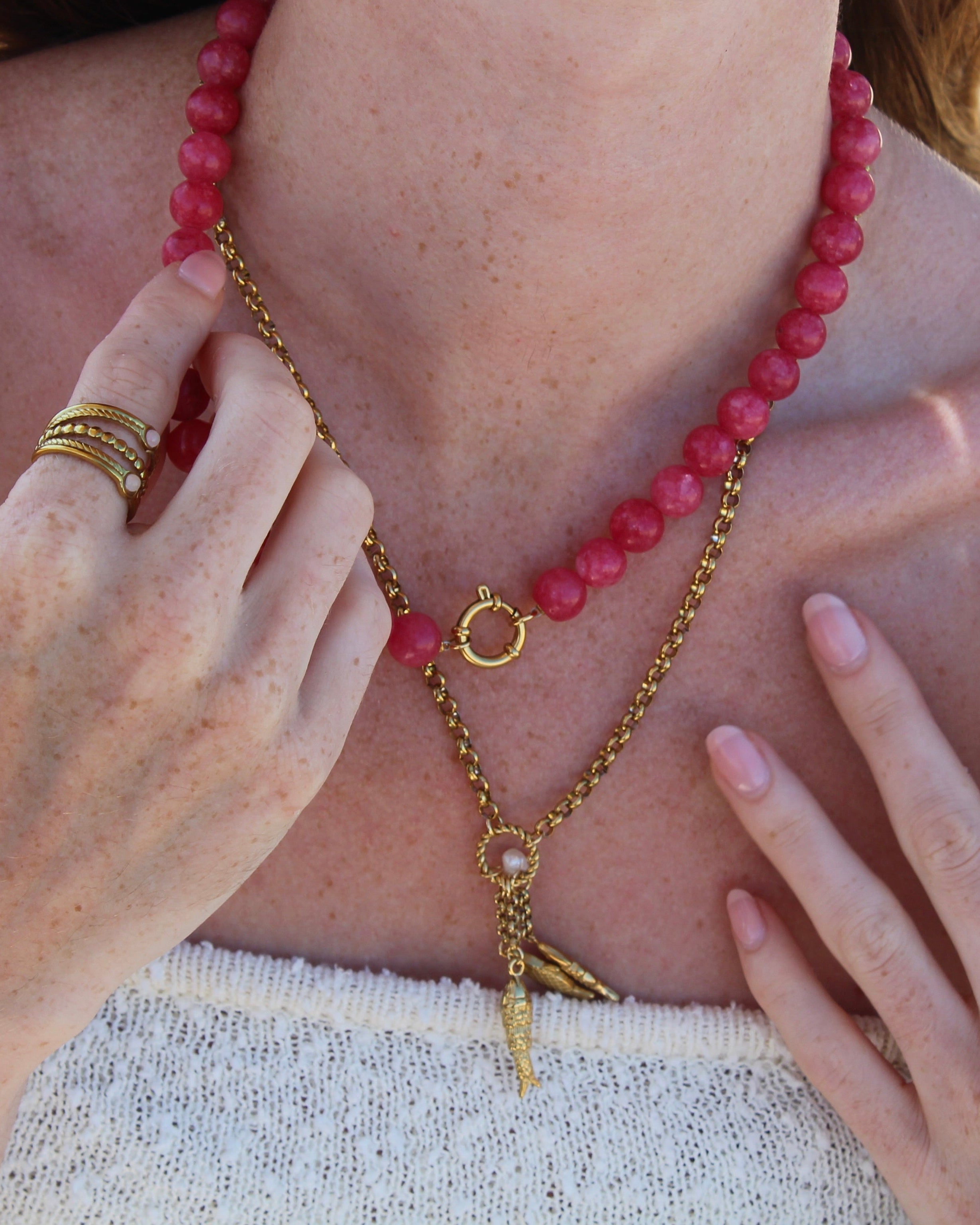 Fish - Halskette - Edelstahl