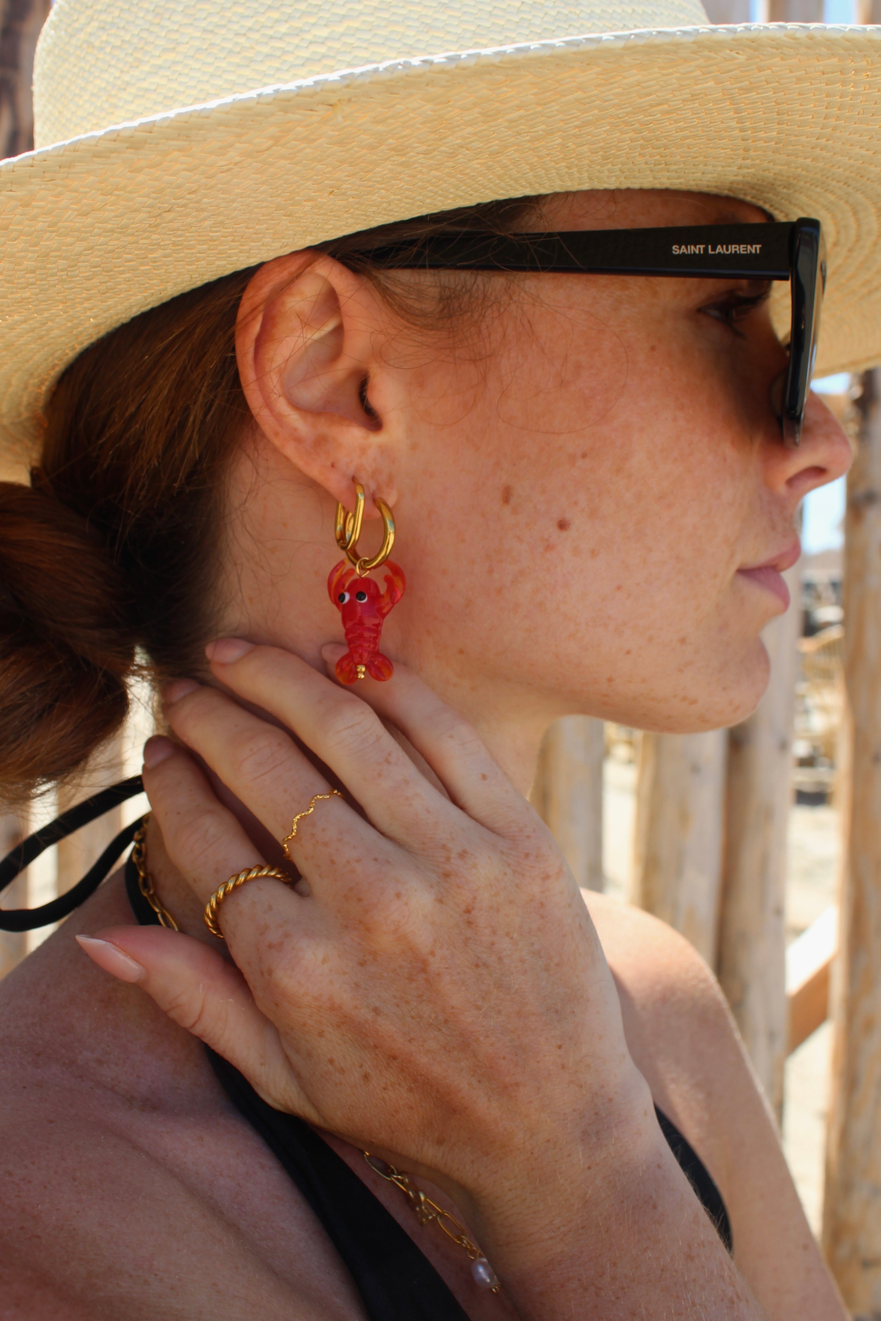 Thin Wave - Bague - Acier inoxydable - Ajustable