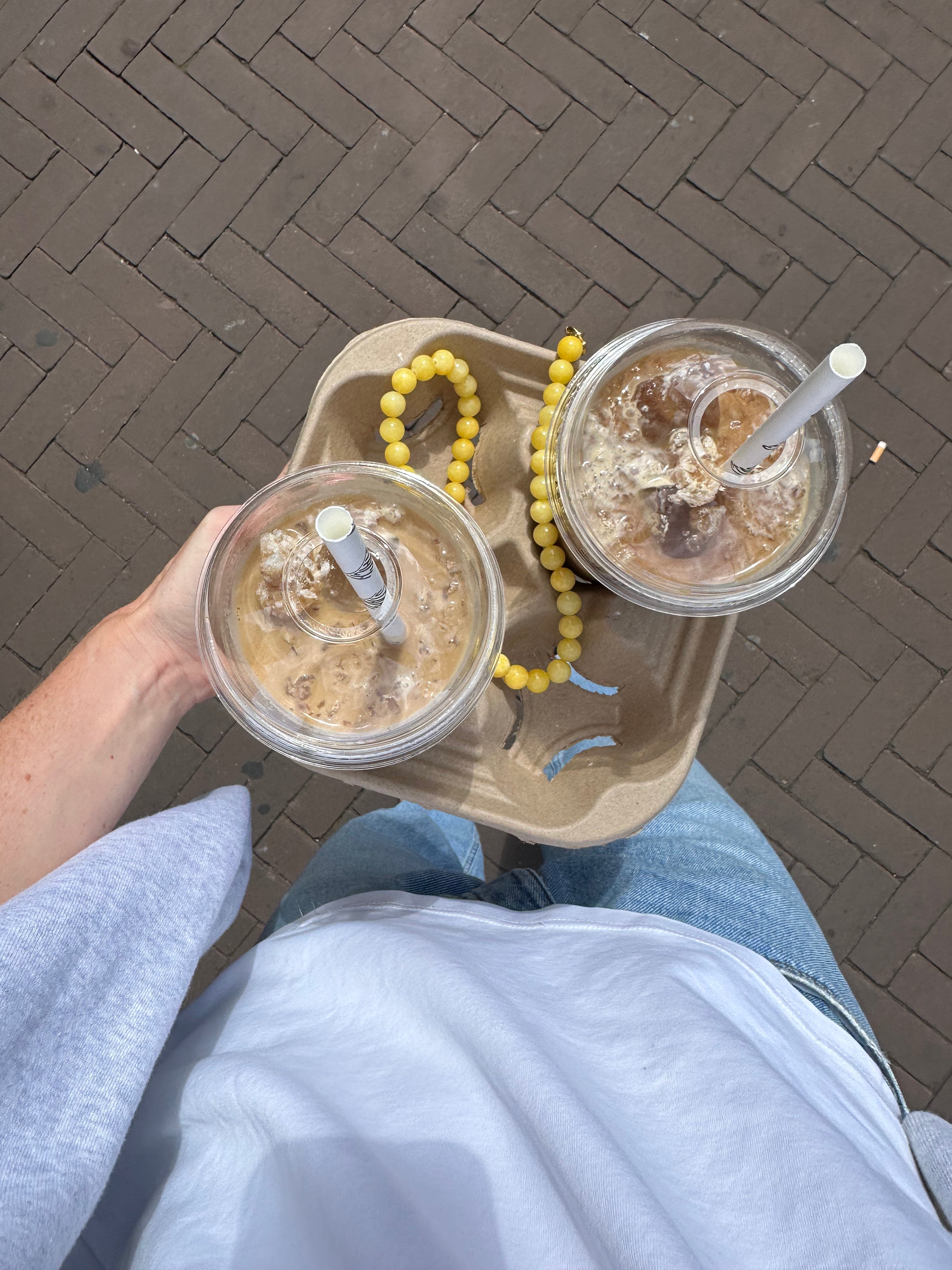 Samira - Necklace - Natural Stone -Stainless Steel