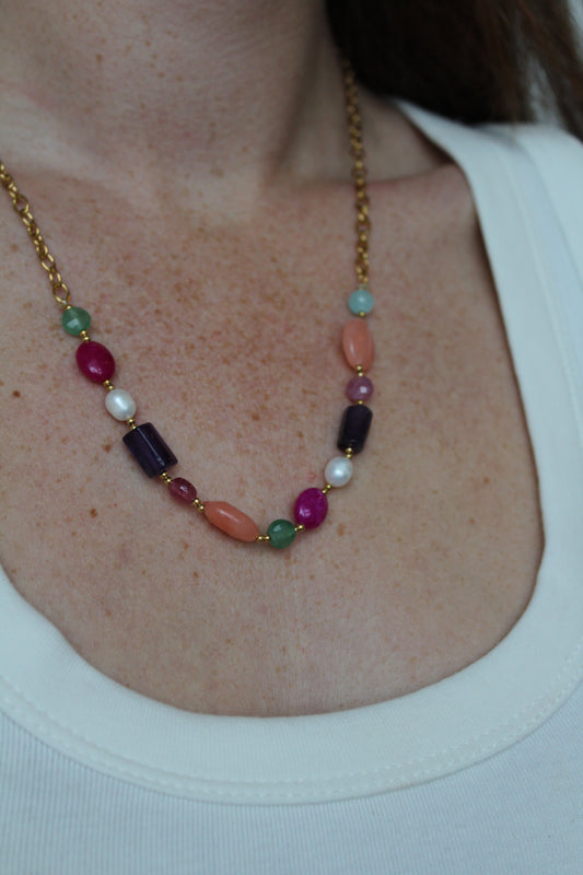 Elodie - Halskette - Edelstahl